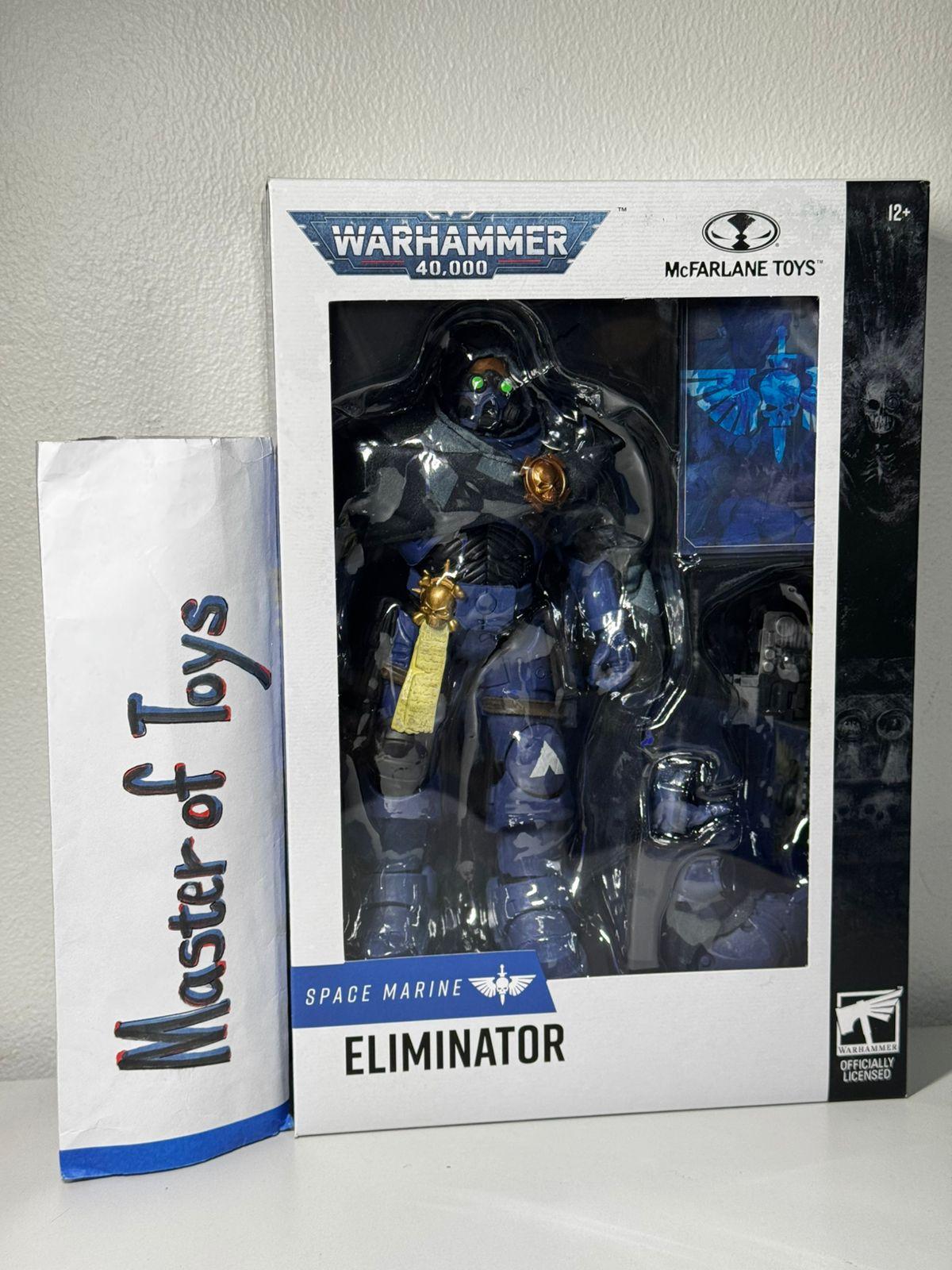 McFarlane Warhammer 40,000 Space Marine Eliminator - Ready Stock
