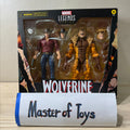 Hasbro Marvel Legends Series 50 Years Wolverine Logan Sabretooth 2 Packs - Ready Stock
