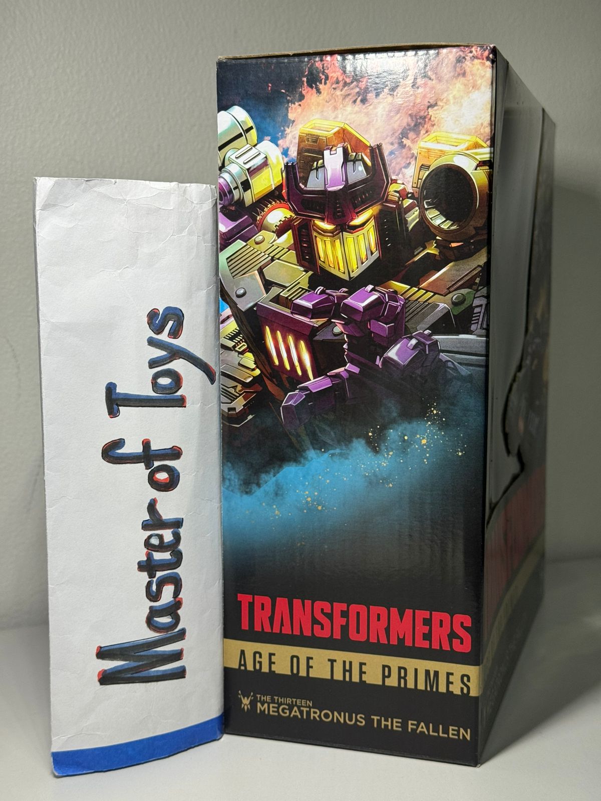 Hasbro Transformers Age of the Primes The Thirteen Megatronus the Fallen - Ready Stock