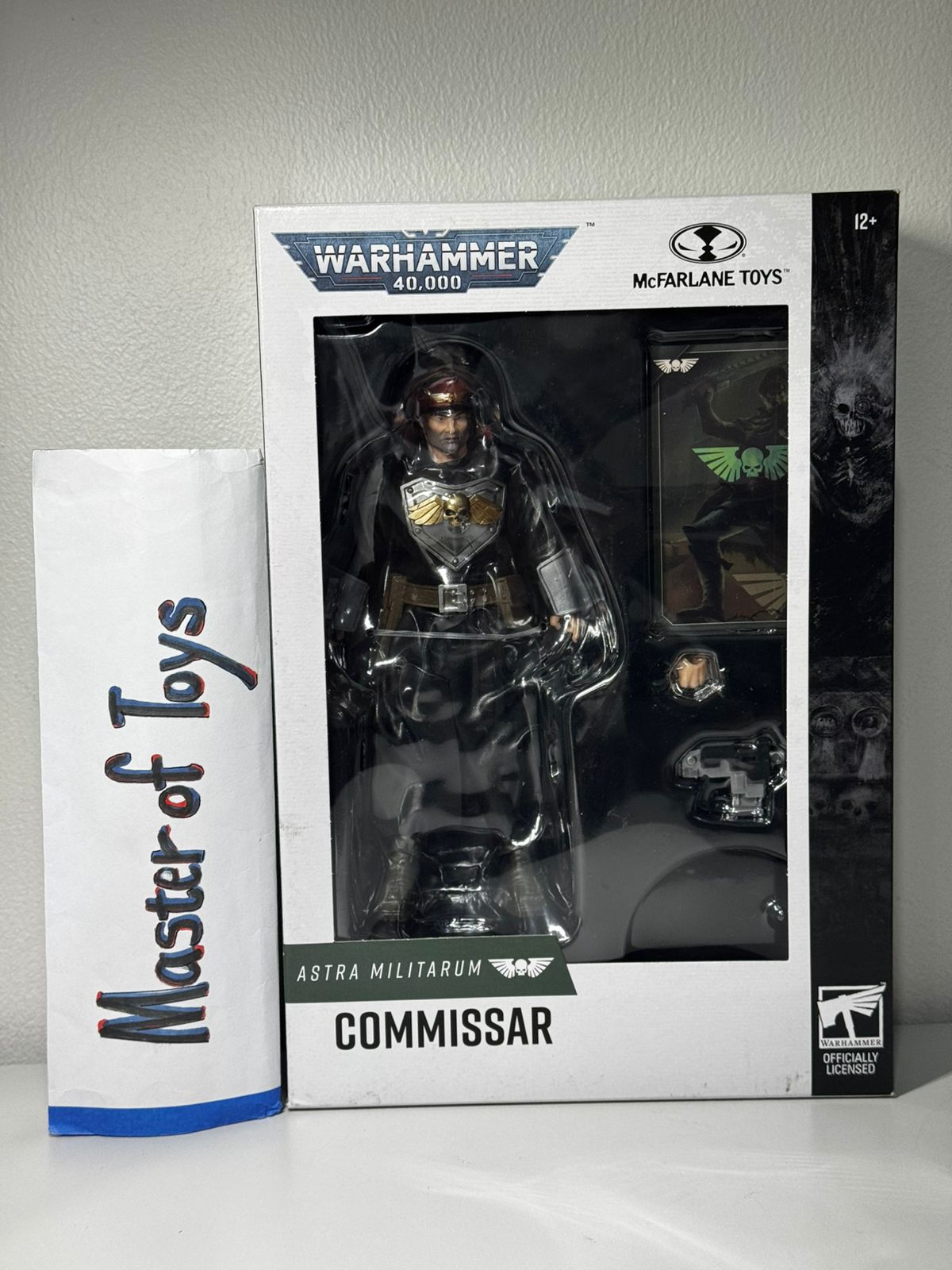 McFarlane Warhammer 40,000 Astra Militarum Commissar - Ready Stock