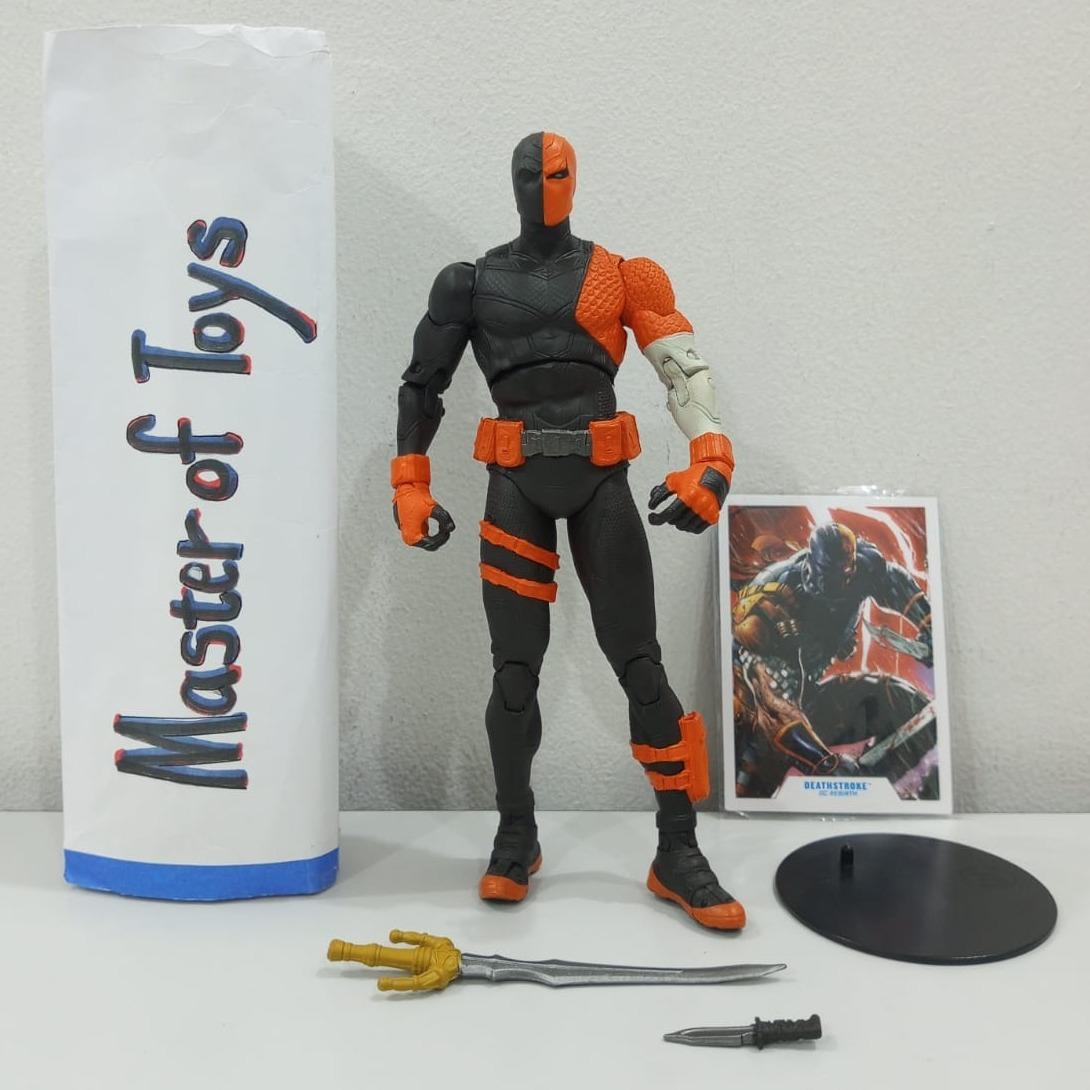McFarlane DC Multiverse Deathstroke DC Rebirth No Box - Ready Stock