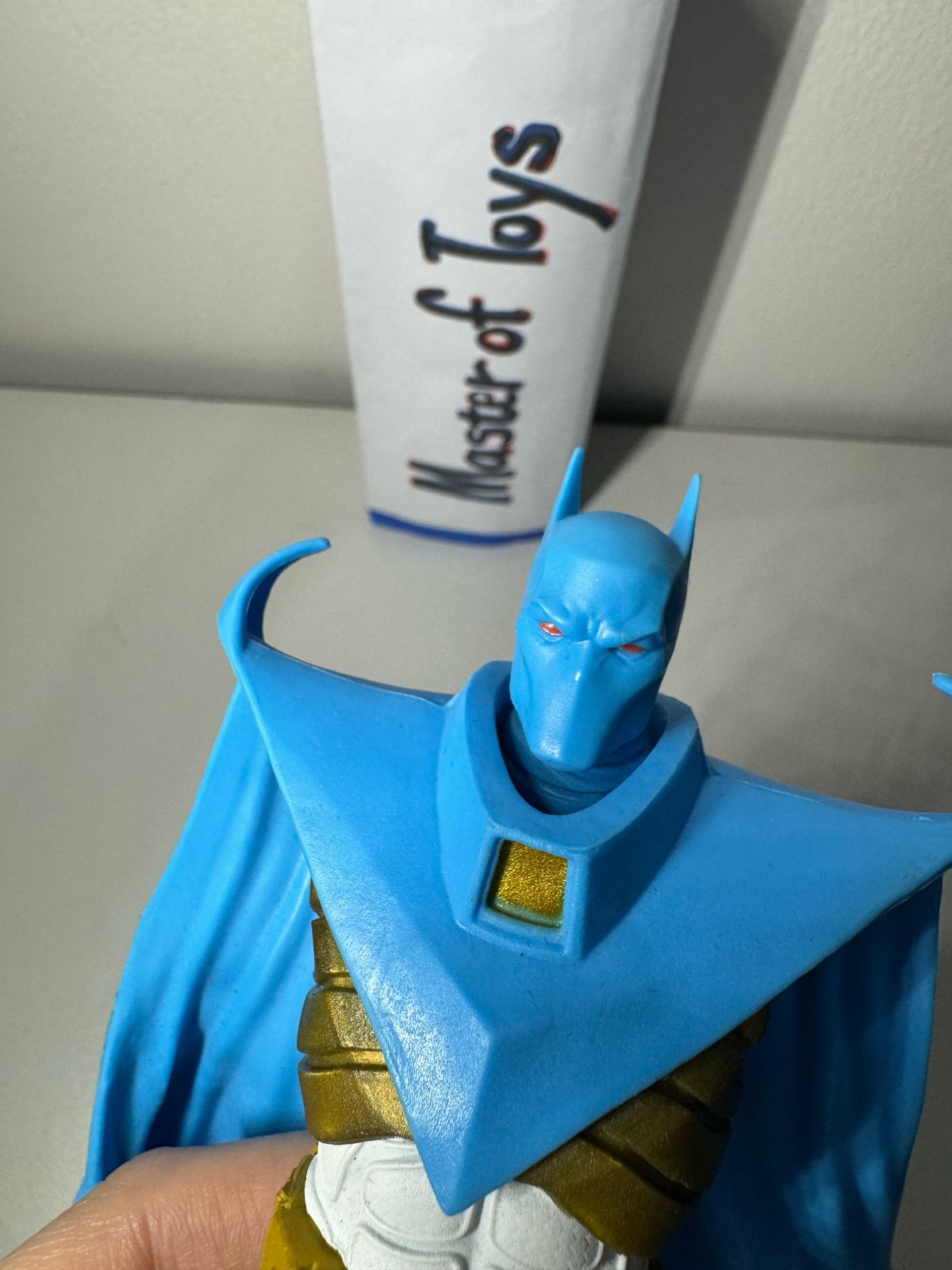 McFarlane DC Multiverse Azrael Batman Armor Gold Label Blue NO BOX NO HAND - Ready Stock