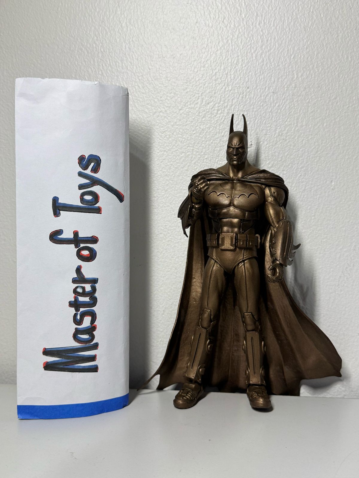 McFarlane Arkham Asylum Batman Bronze Edition No Box - Ready Stock