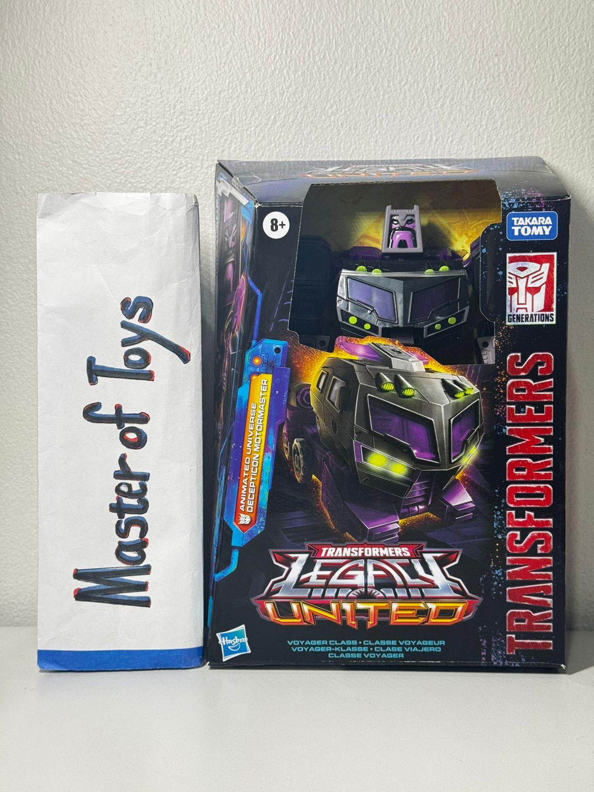 Hasbro Transformers Legacy United Animated Universe Decepticon Motormaster - Ready Stock