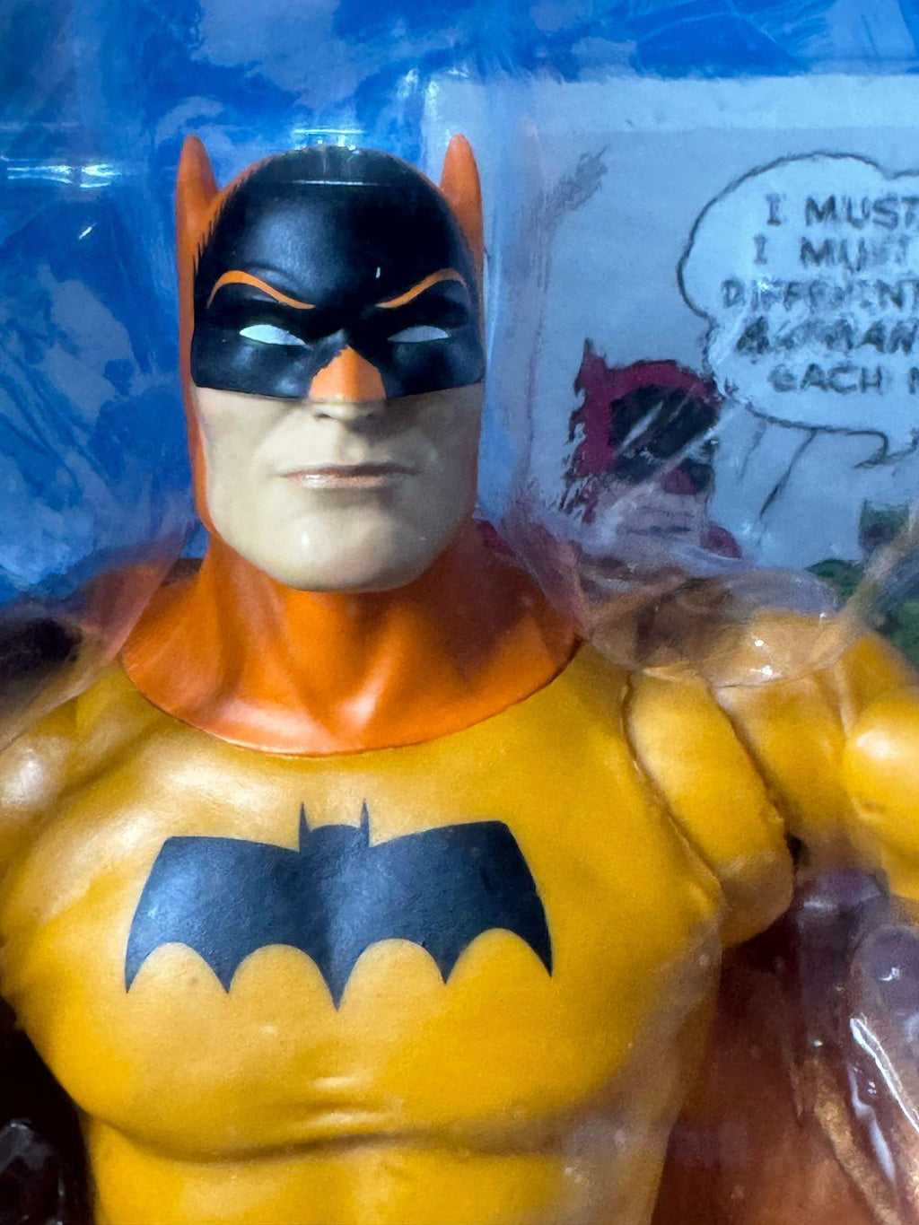 McFarlane DC Multiverse Batman Orange Suit (Detective Comics #241) Red Platinum Edition - Ready Stock