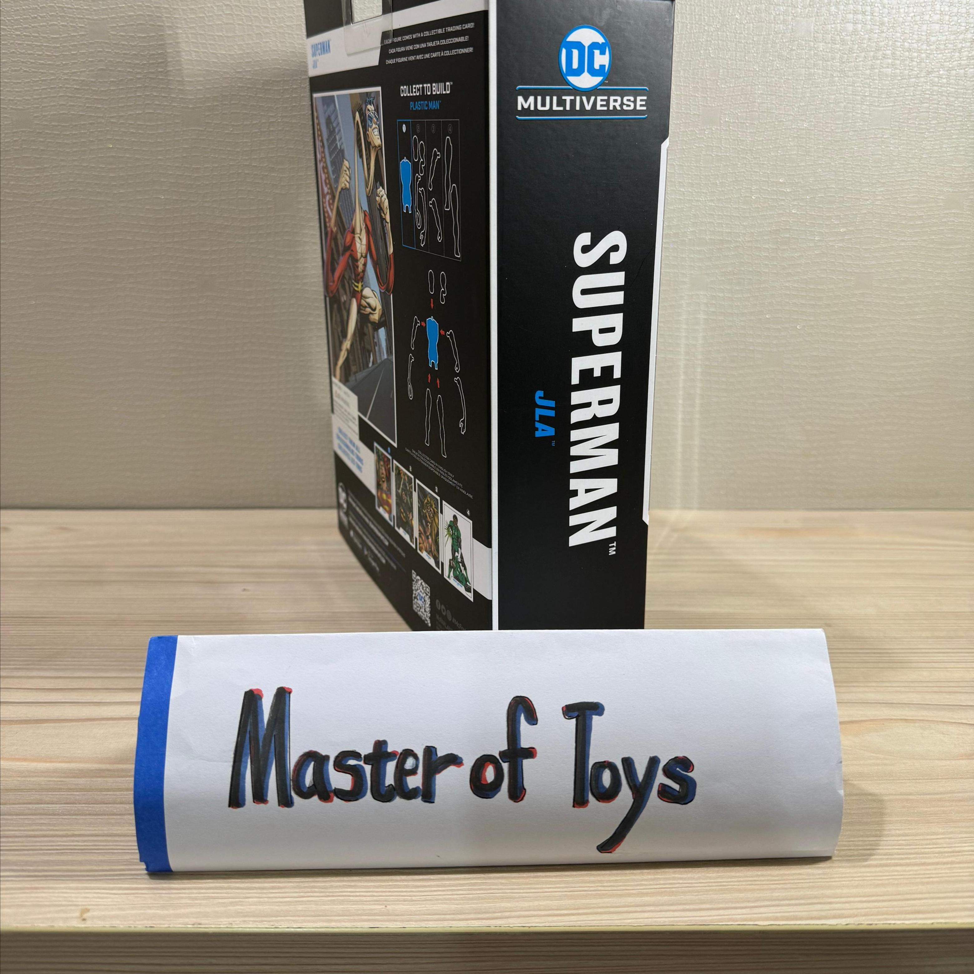 McFarlane DC Multiverse Superman JLA Without CTB - Ready Stock