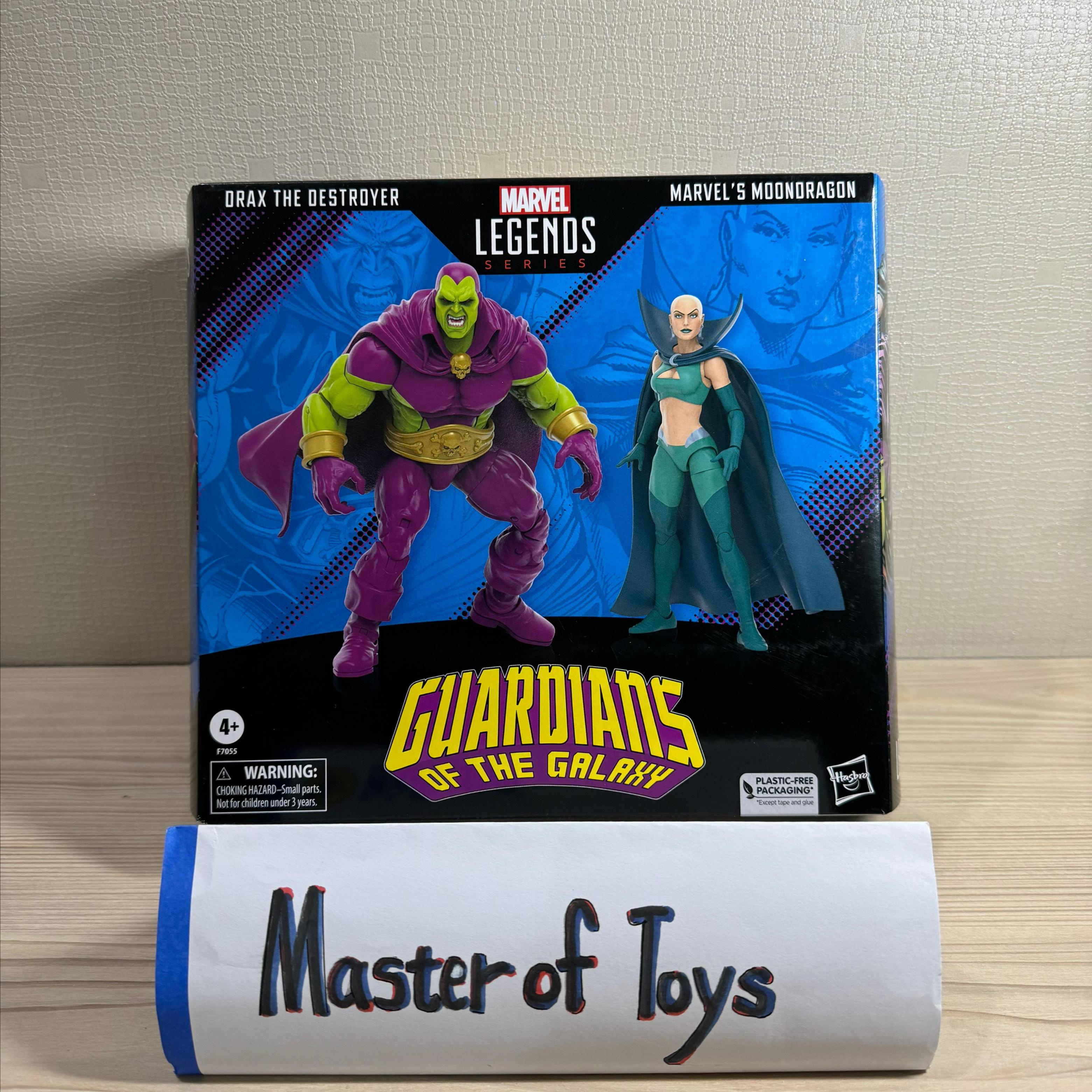 Hasbro Marvel Legends Series Guardian Of The Galaxy Drax The Destroyer & Marvel's Moondragon - Ready Stock