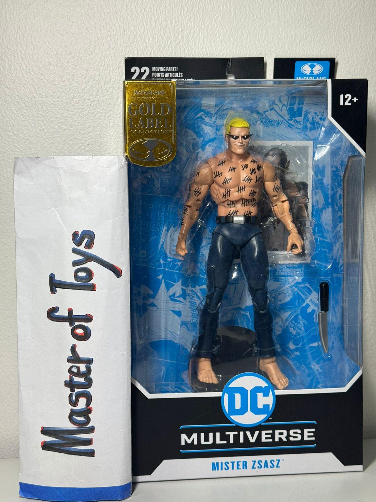 McFarlane DC Multiverse Mister Zsasz Gold Label - Ready Stock