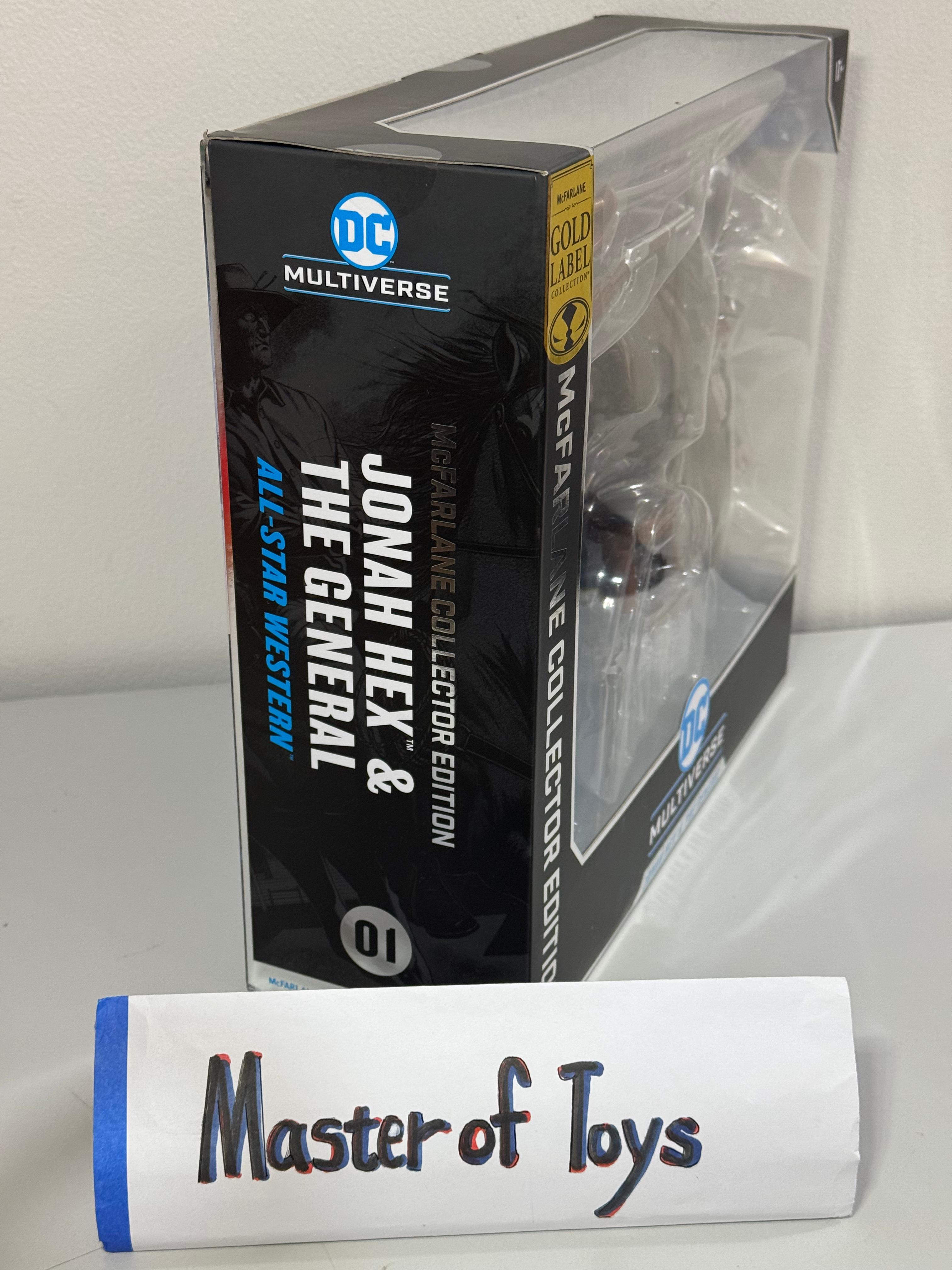 McFarlane Collector Edition DC Multiverse Jonah Hex & The General (All-Star Western) - Ready Stock