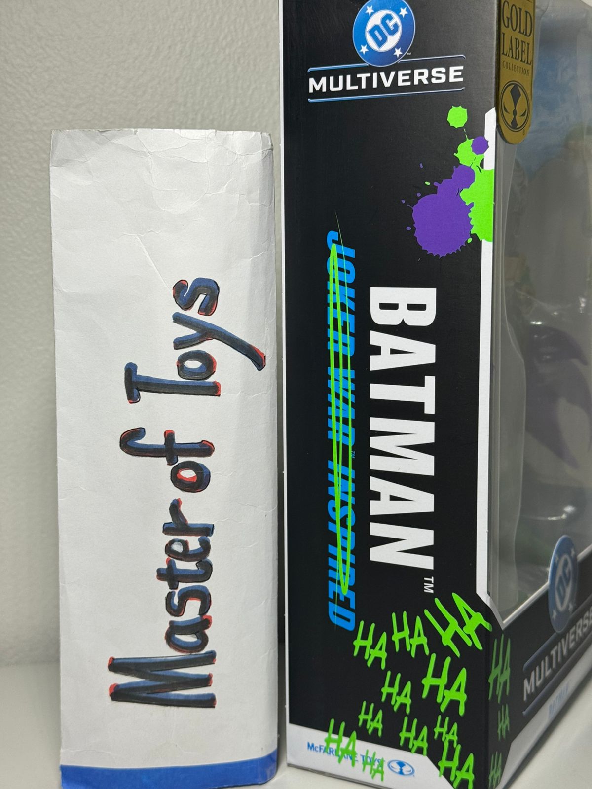McFarlane DC Multiverse Batman (Joker War Inspired) Gold Label - Ready Stock