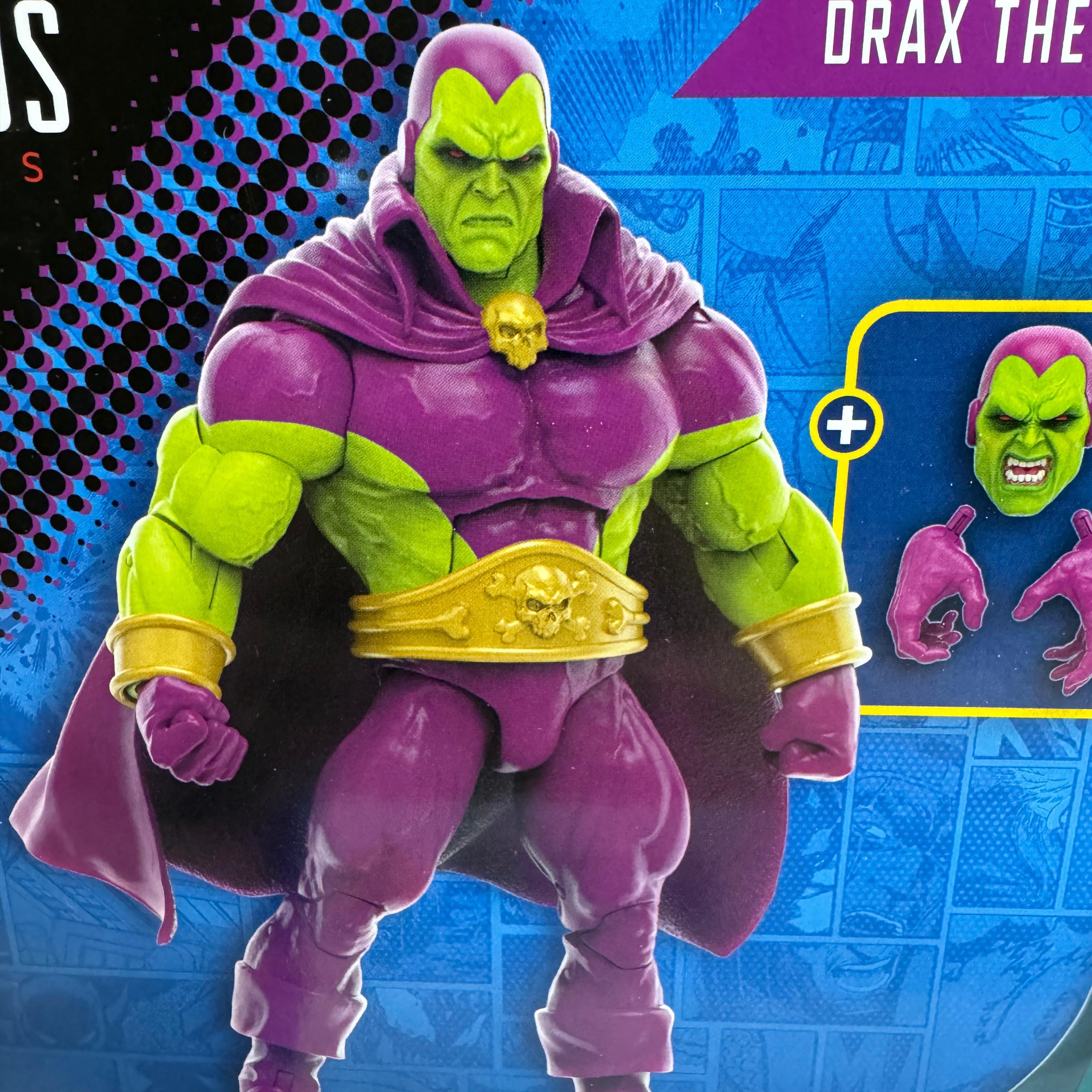 Hasbro Marvel Legends Series Guardian Of The Galaxy Drax The Destroyer & Marvel's Moondragon - Ready Stock