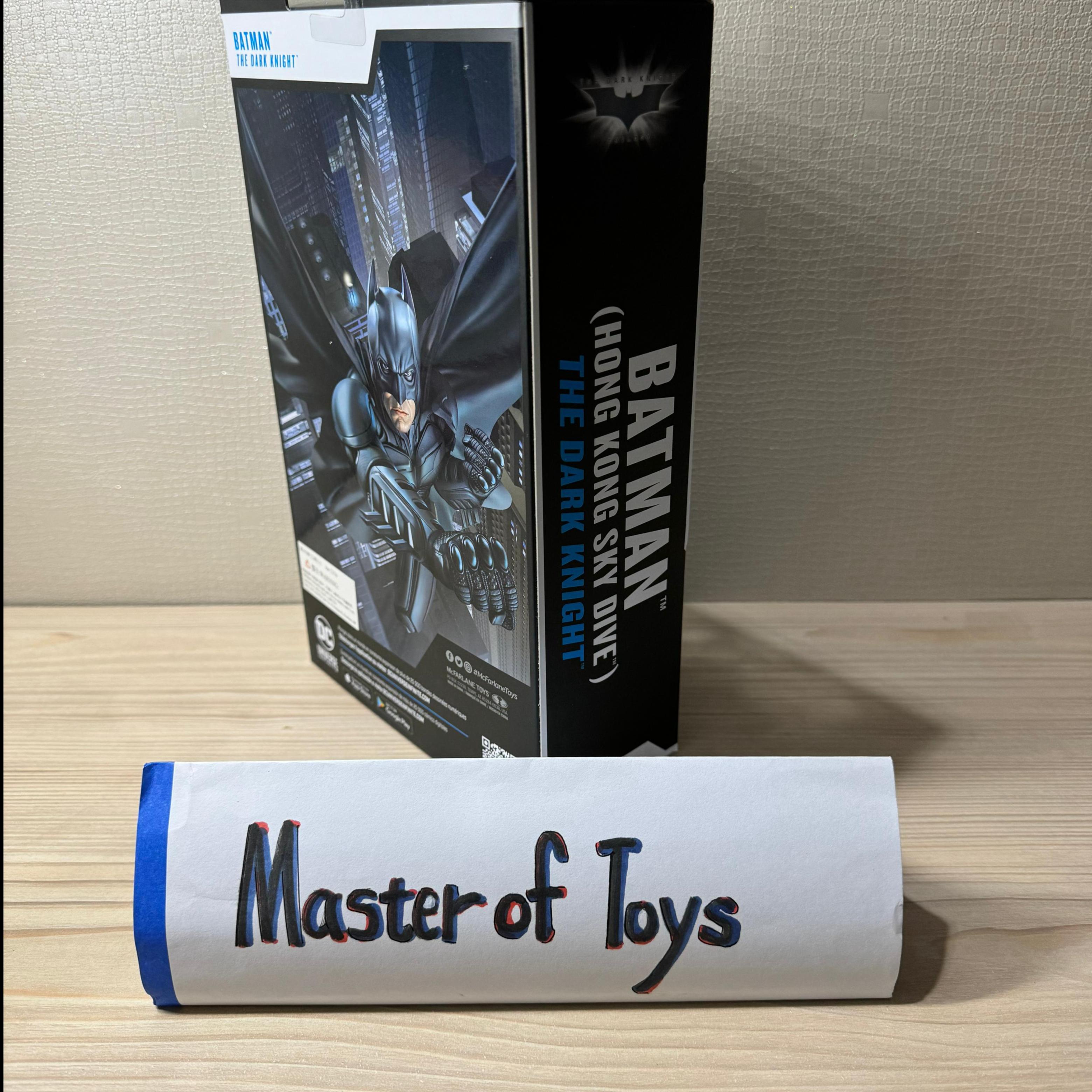 McFarlane DC Multiverse Batman ( Hong Kong Sky Dive ) The Dark Knight - Ready Stock