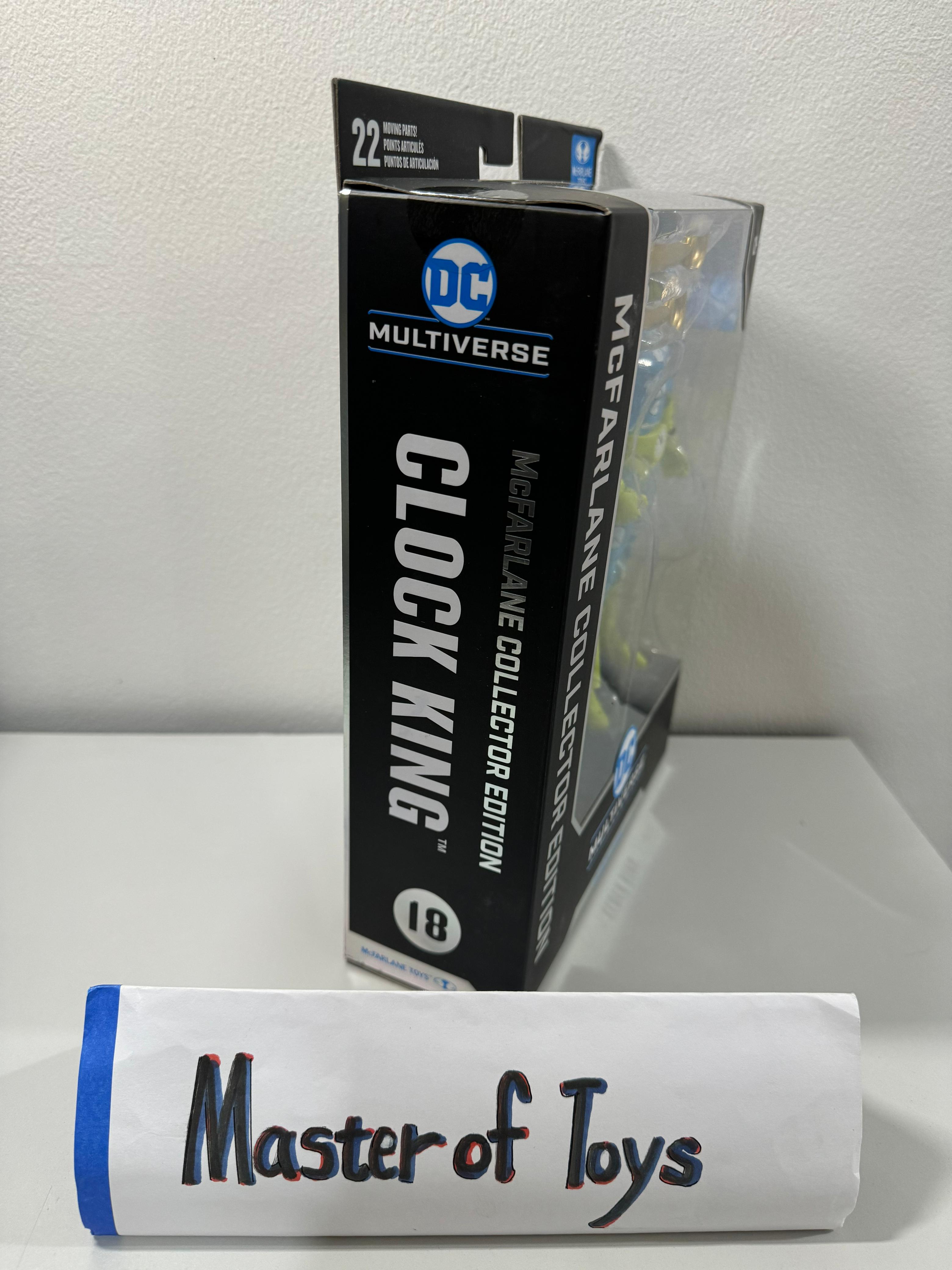 McFarlane DC Multiverse Clock King #18 McFarlane Collector Edition - Ready Stock