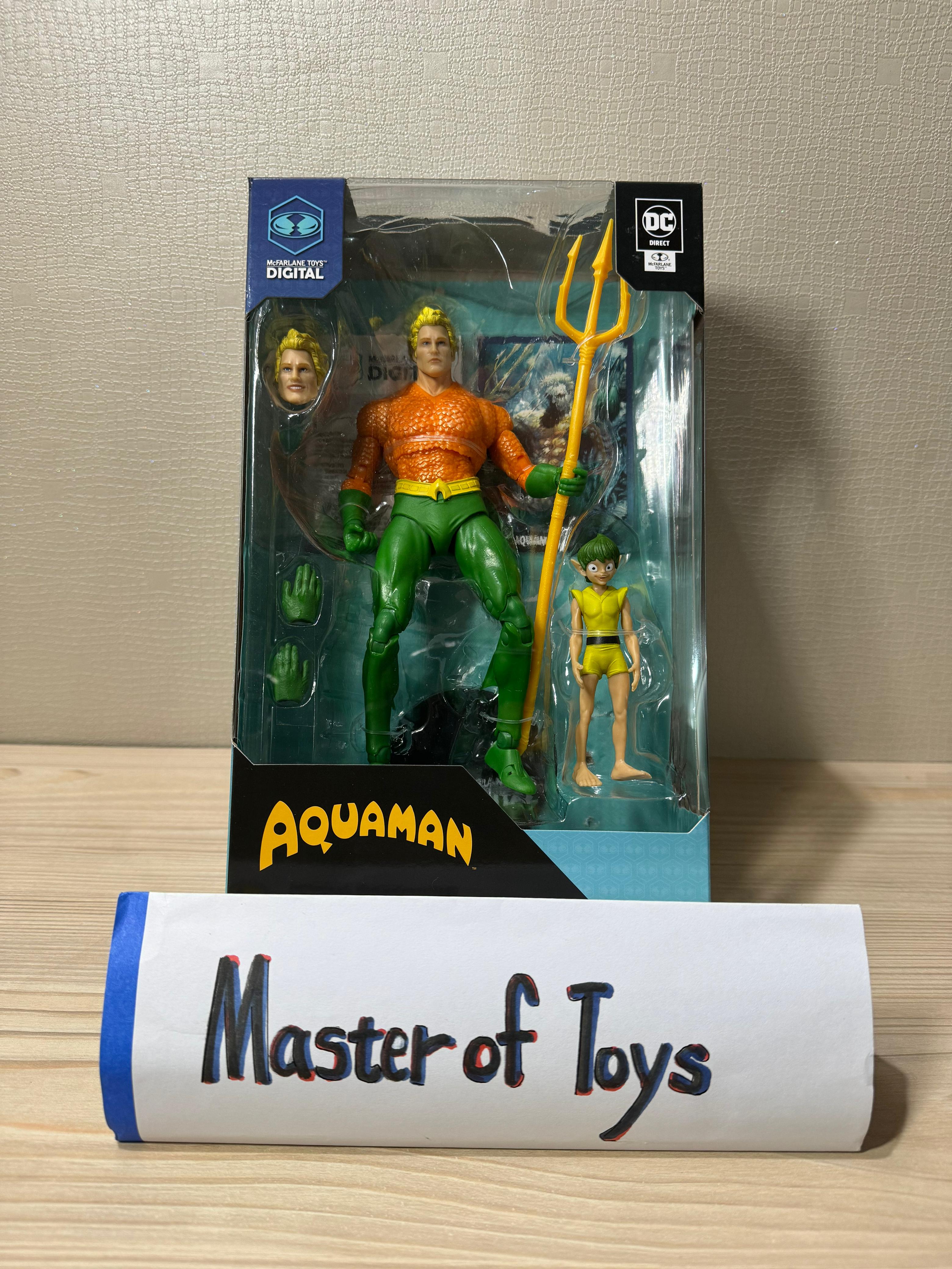 McFarlane Toys Digital DC Direct Aquaman DC Classic - Ready Stock