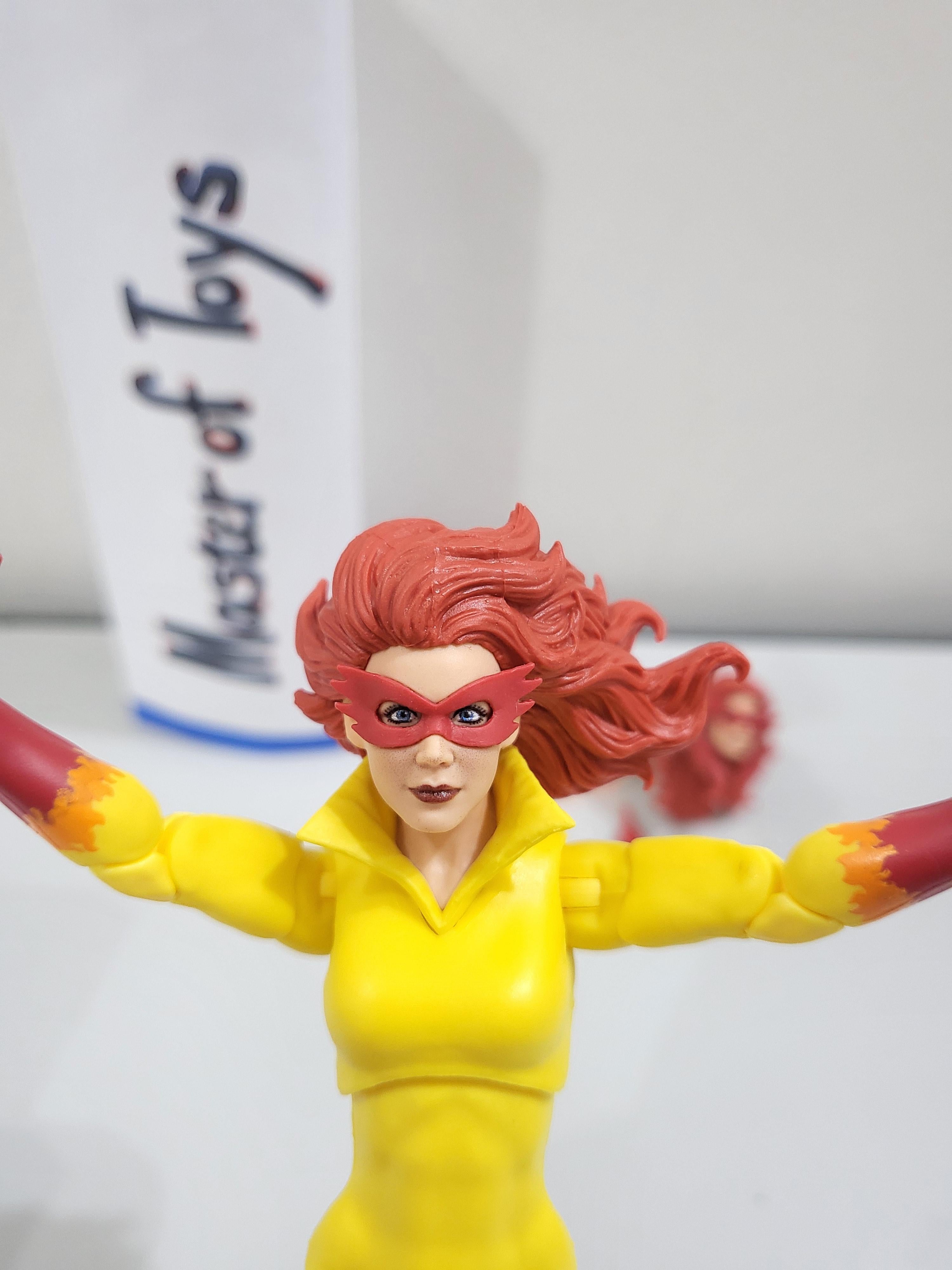 Hasbro Marvel Legends Spiderman and His Amazing Friends ( Marvel's Firestar & Ms Lion ) Only No Box - Ready Stock