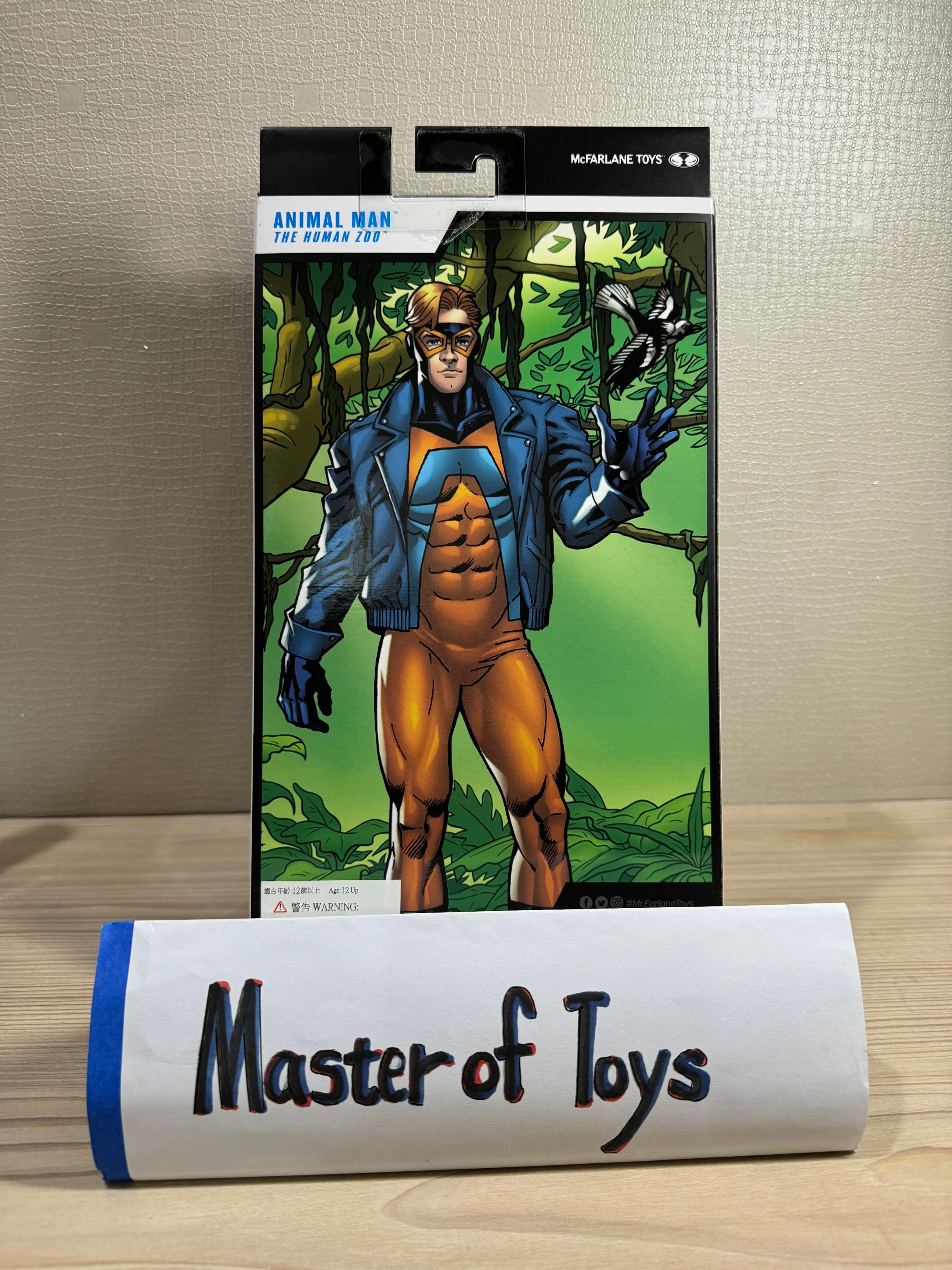McFarlane DC Multiverse Animal Man The Human Zoo Gold Label Collection - Ready Stock