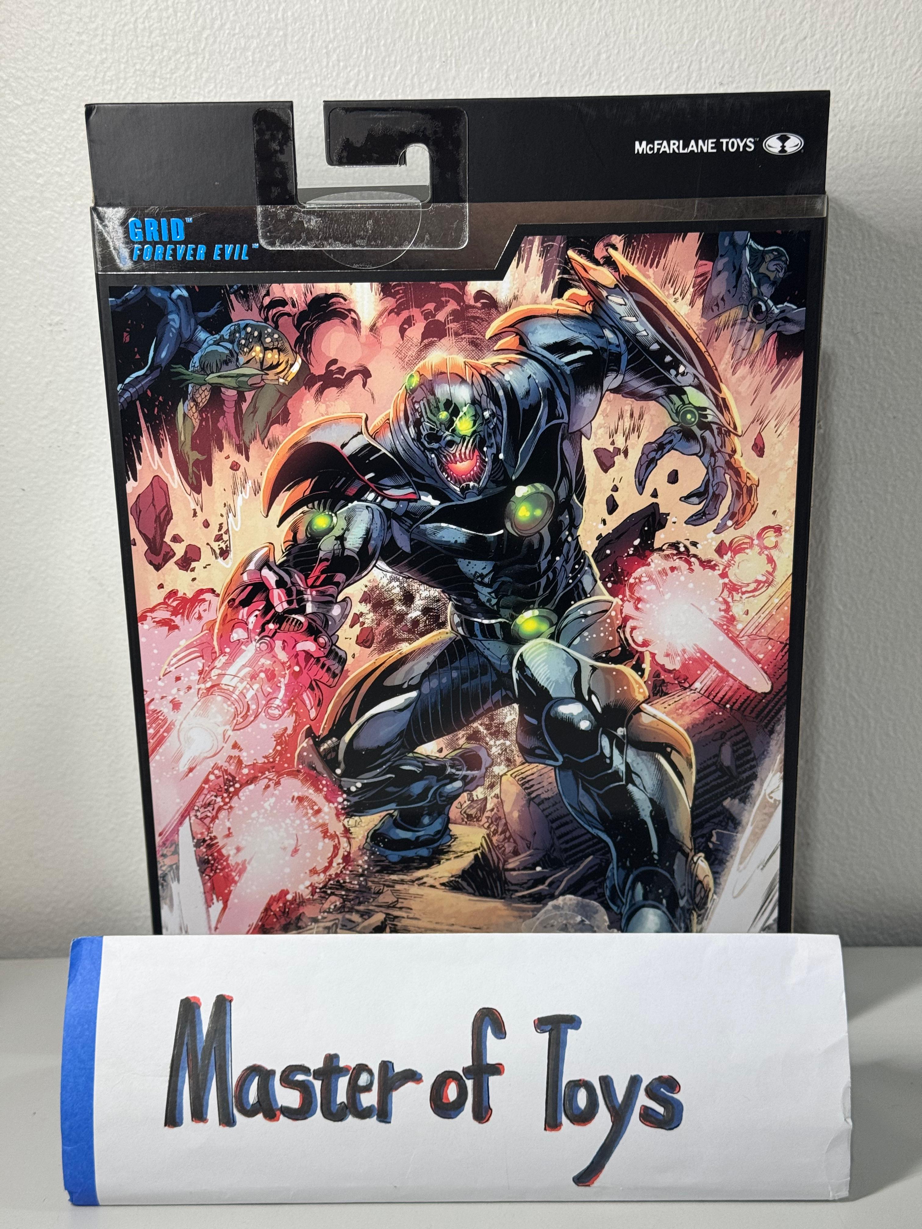 McFarlane Collector Edition DC Multiverse Grid (Forever Evil) #29 Platinum Edition - Ready Stock
