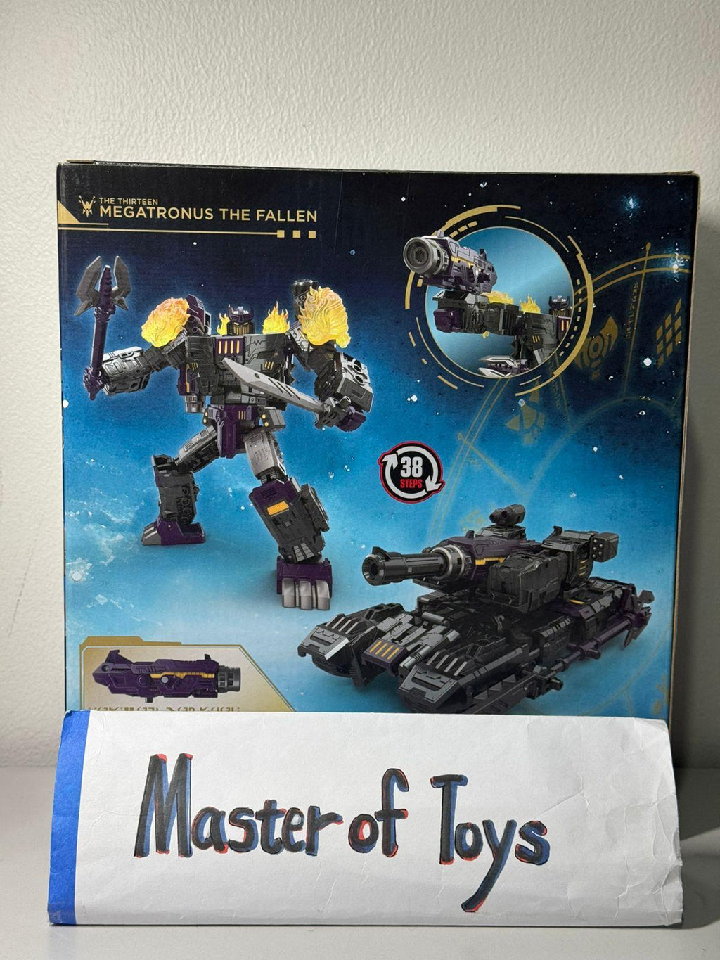 Hasbro Transformers Age of the Primes The Thirteen Megatronus the Fallen - Ready Stock