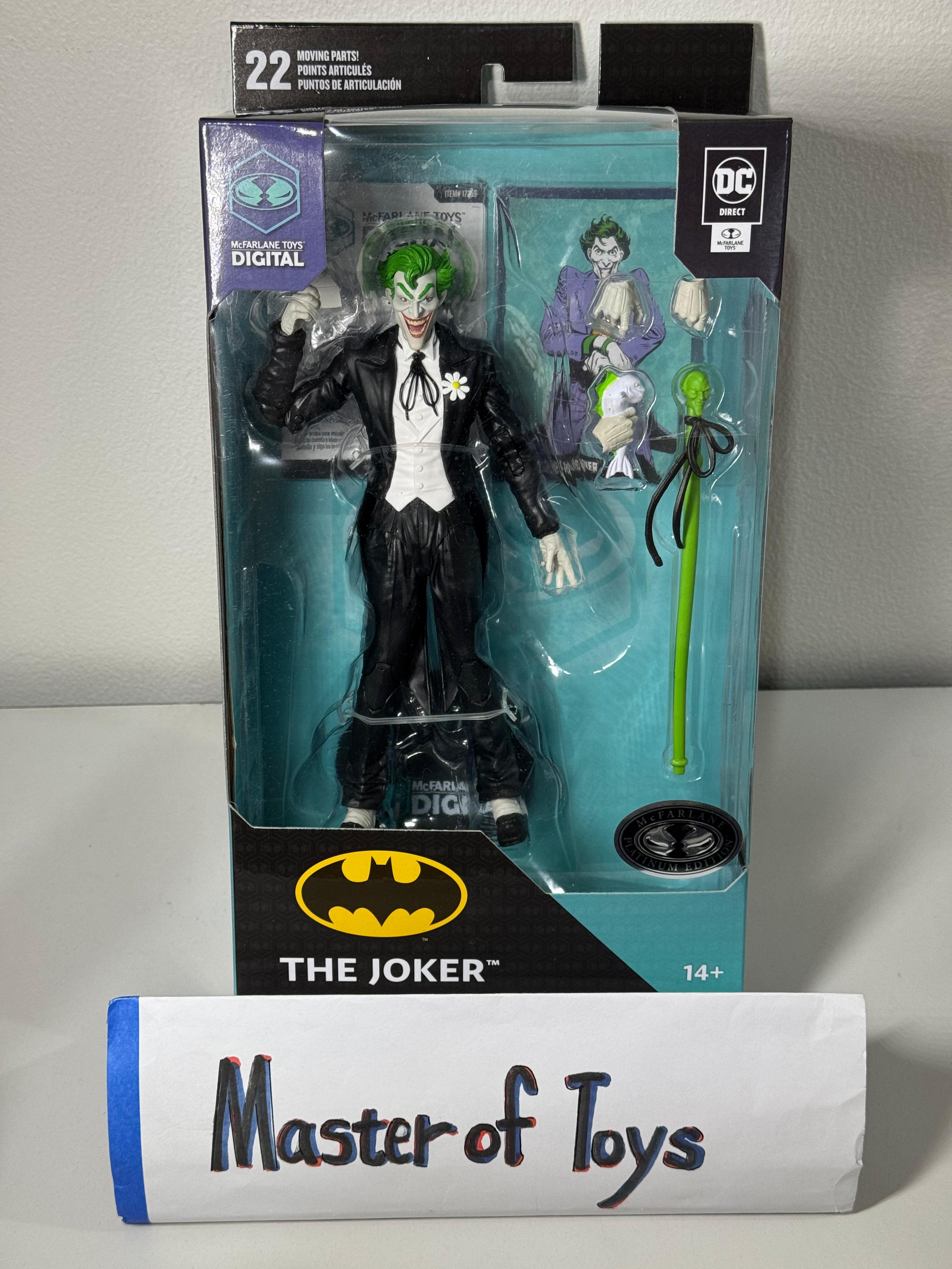 McFarlane DC Direct The Joker (DC: The Silver Age) Platinum Edition - Ready Stock