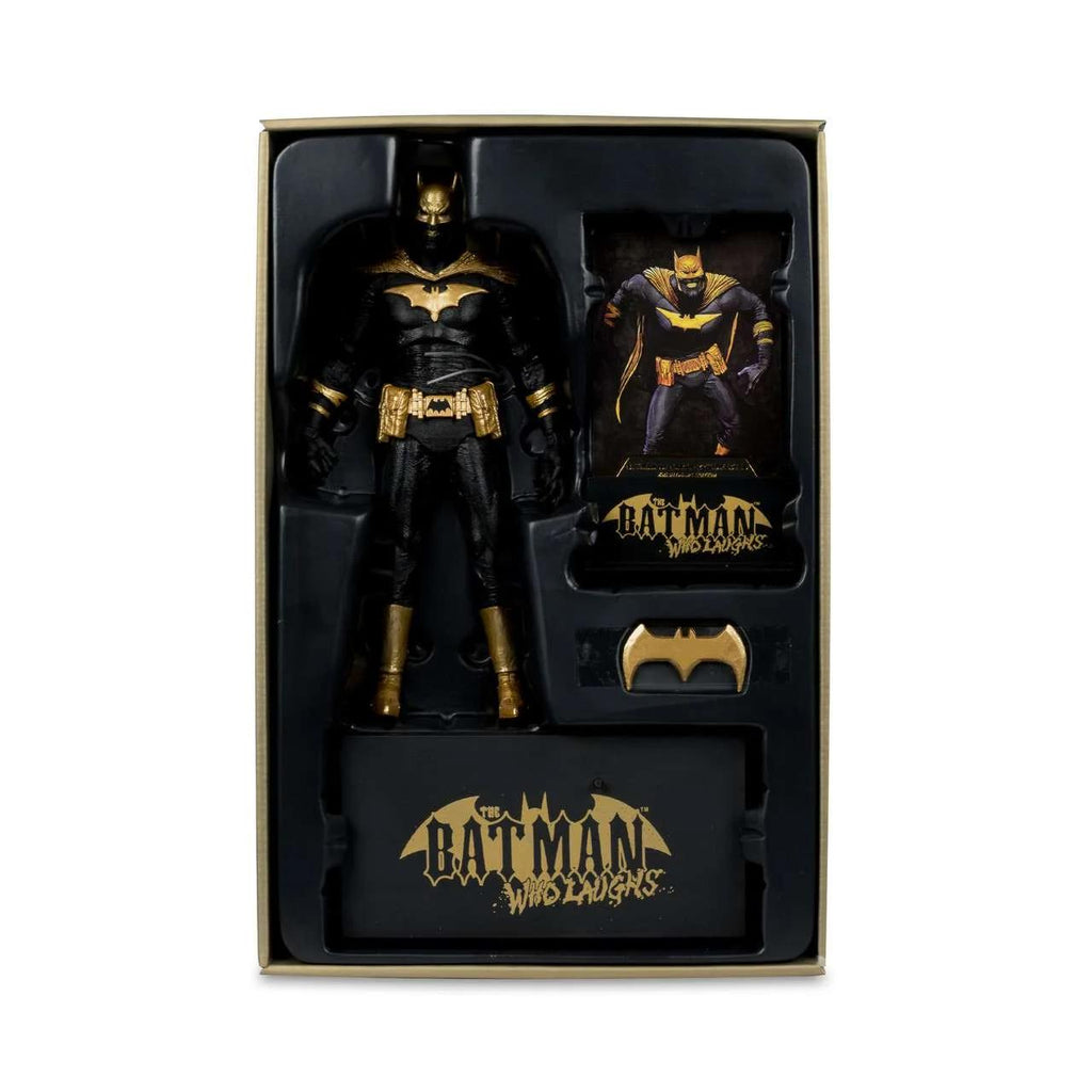 McFarlane DC Multiverse Gold Label Collection The Batman Who Laughs Batman of the Earth-22 Infected (Dark Metal Knightmare Edition) - Ready Stock