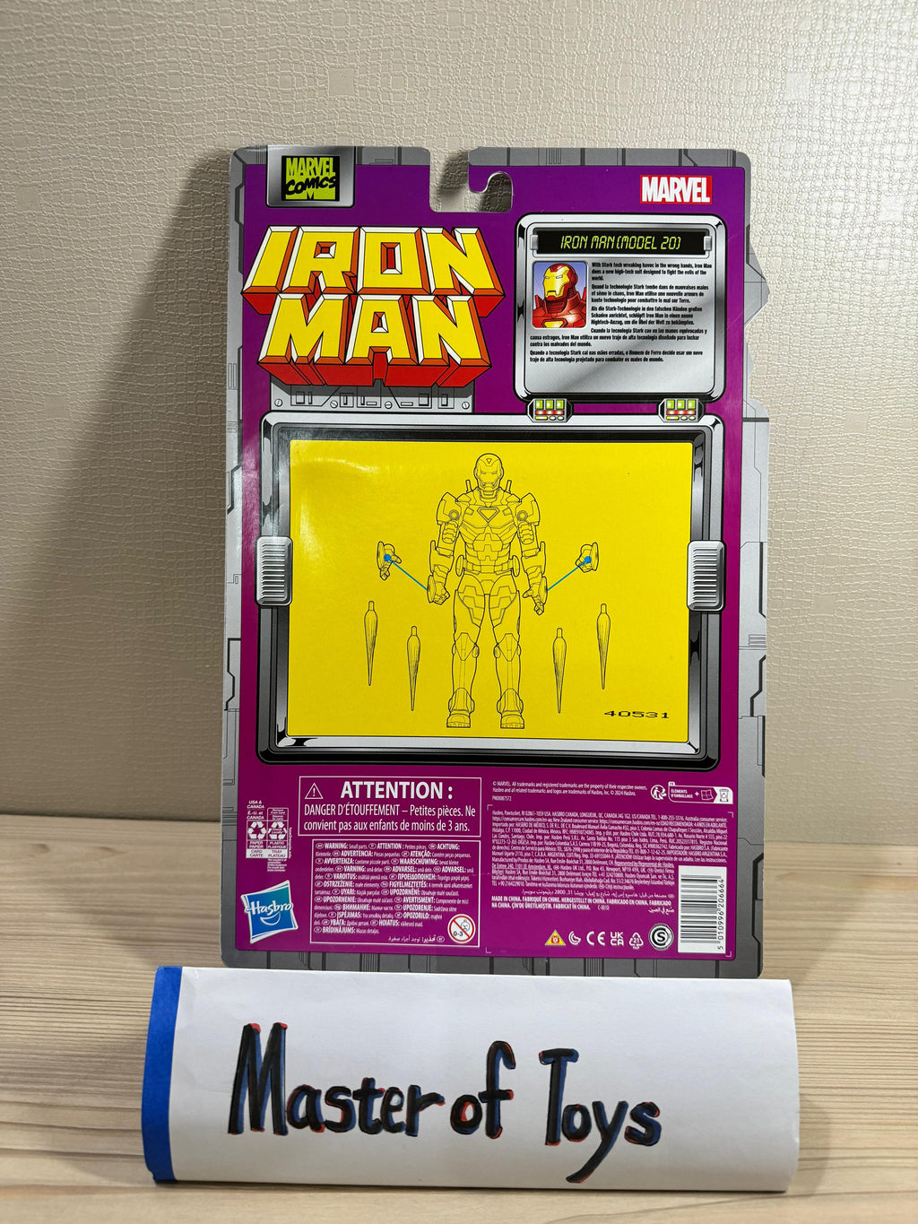 Hasbro Marvel Legends Marvel Comics Iron Man ( Ironman Model 20 ) - Ready Stock