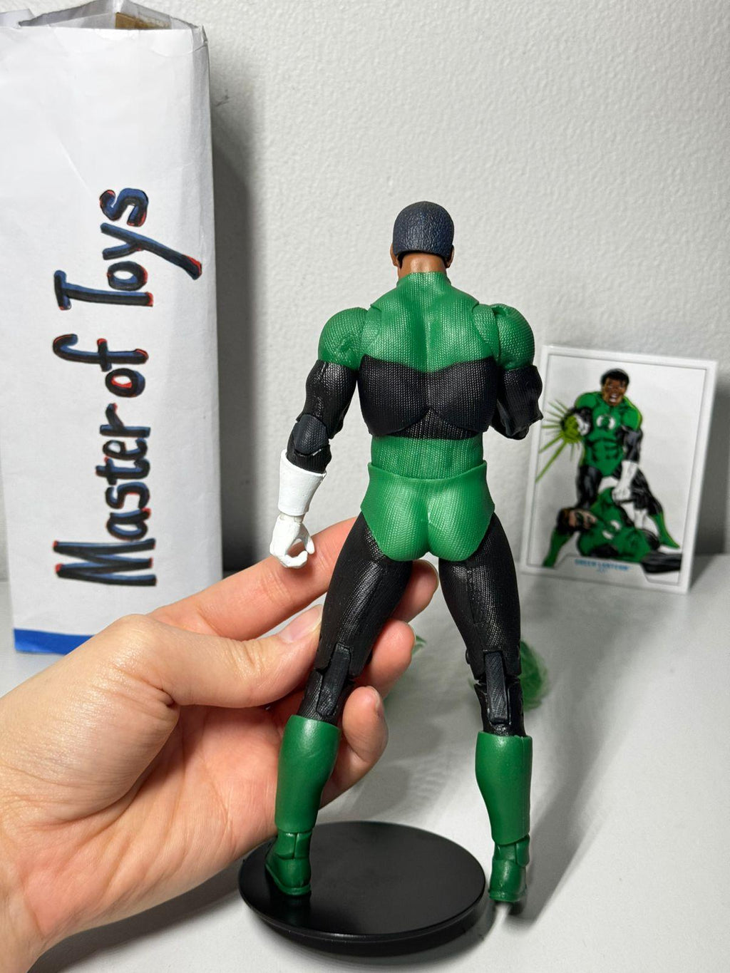 McFarlane DC Multiverse Green Lantern (JLA) John Stewart Only No Box - Ready Stock