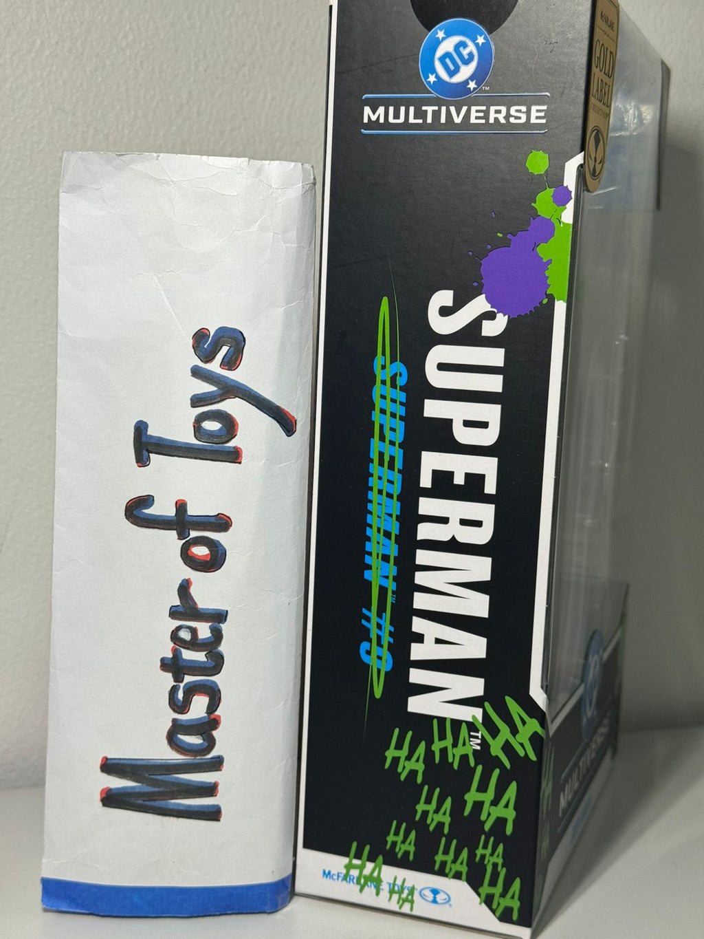 McFarlane DC Multiverse Superman (Superman #9) Gold Label - Ready Stock