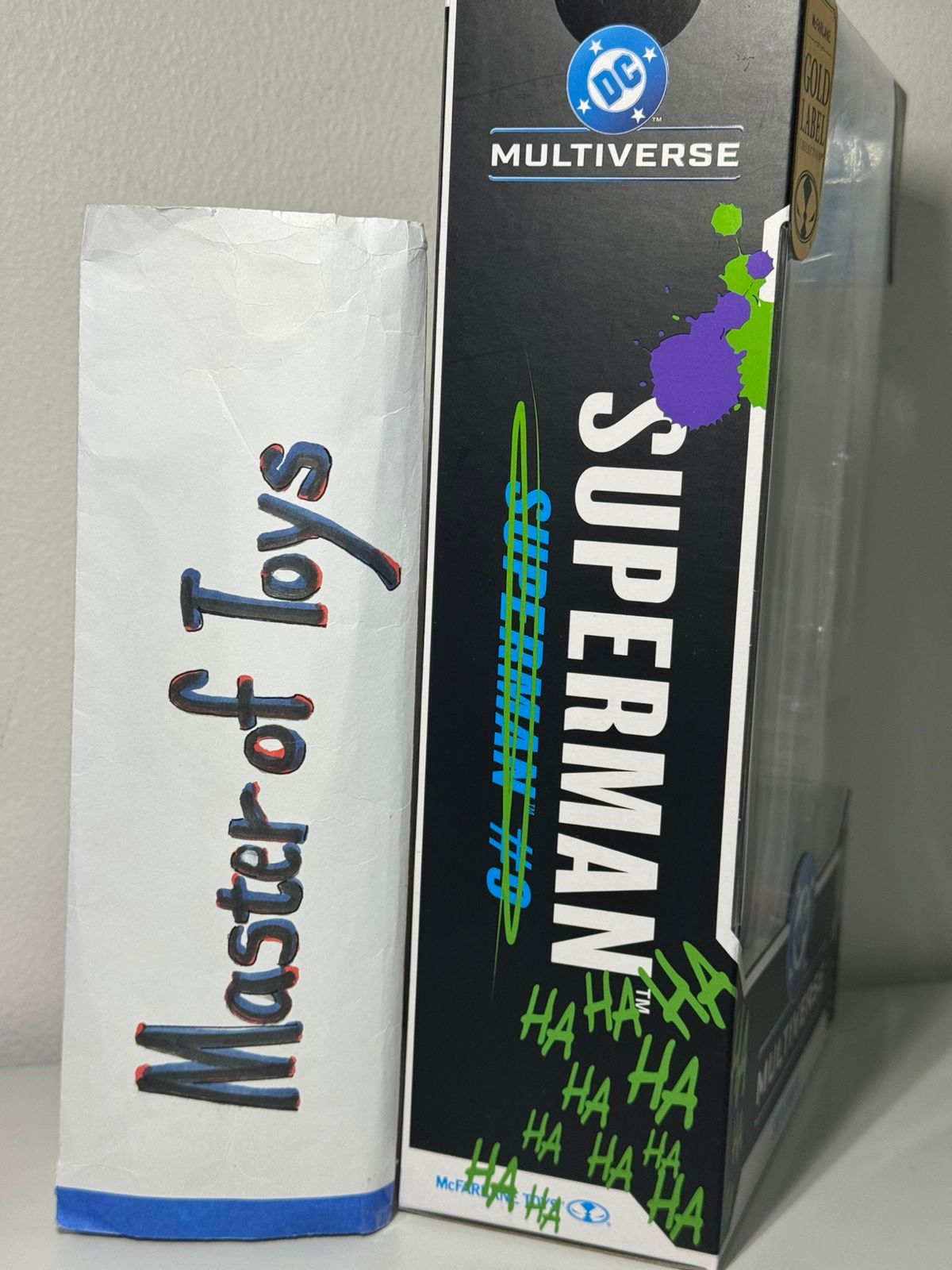 McFarlane DC Multiverse Superman (Superman #9) Gold Label - Ready Stock