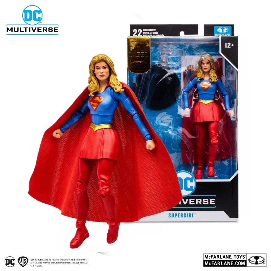 Mcfarlane DC Multiverse Supergirl Gold Label Item READY