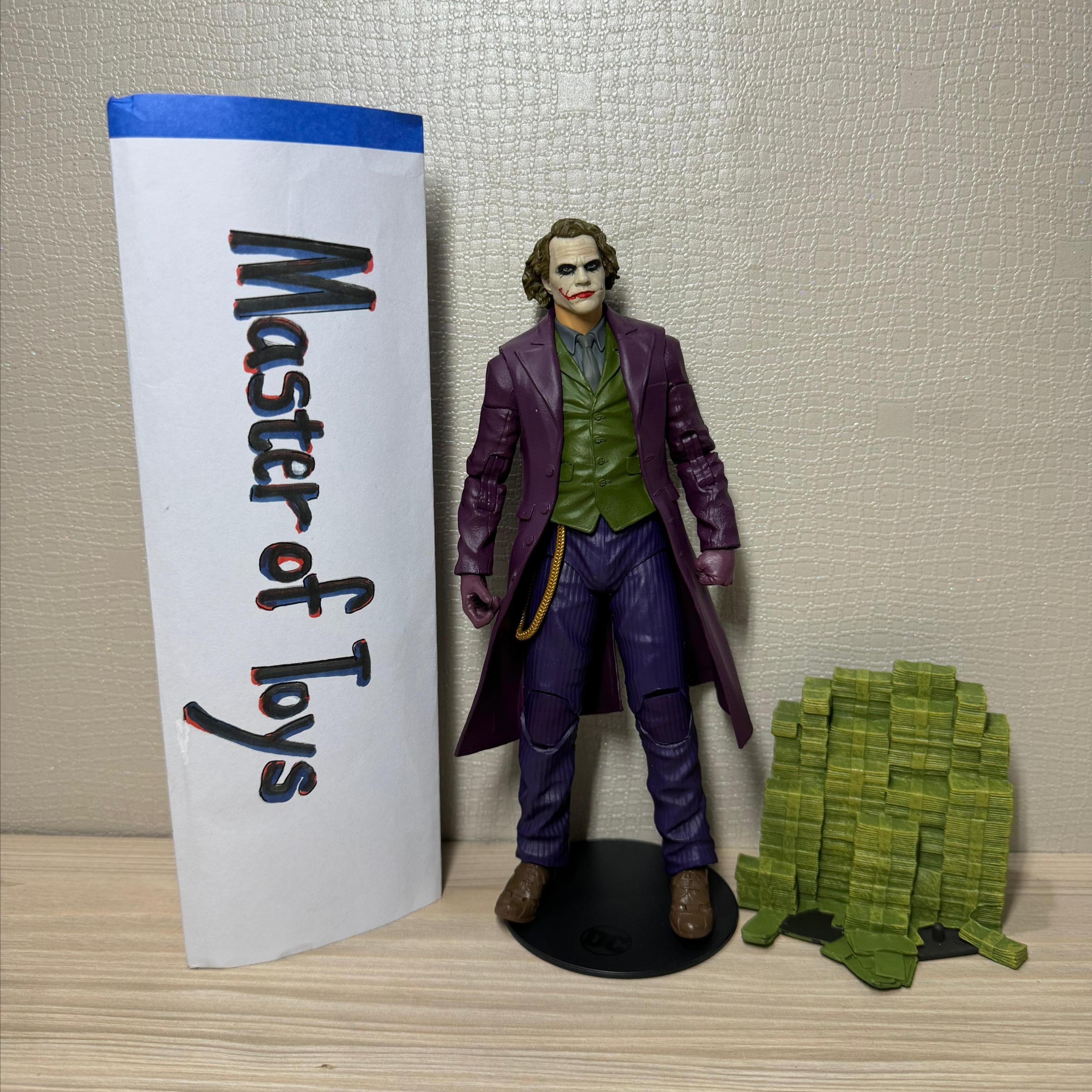 McFarlane DC Multiverse Batman The Joker The Dark Knight Trilogy NO BOX NO CTB - Ready Stock