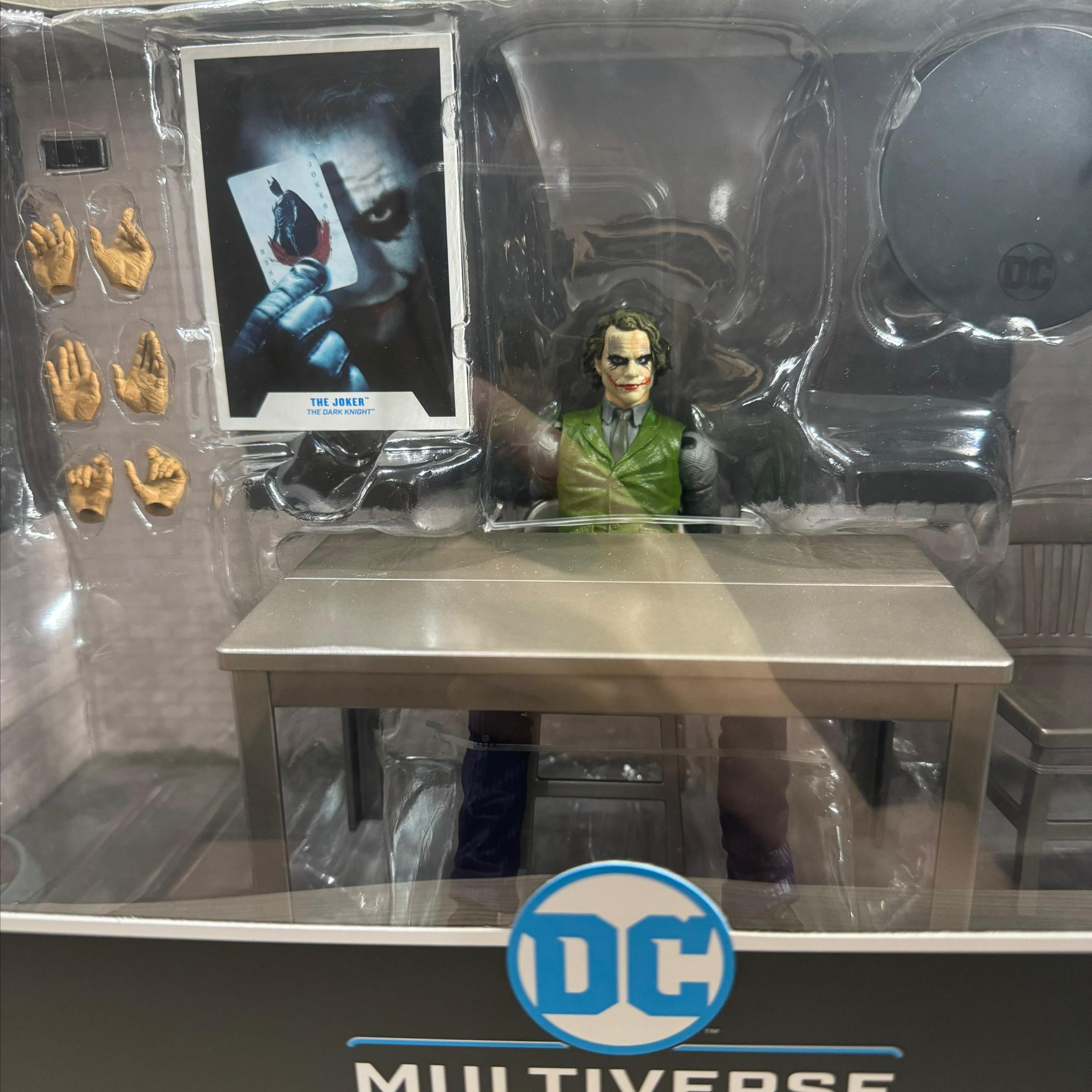 McFarlane DC Multiverse The Joker Interrogation Room The Dark Knight - Ready Stock