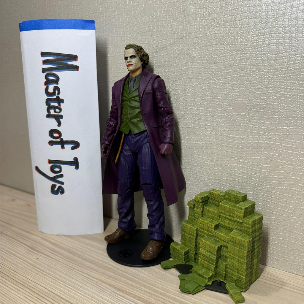 McFarlane DC Multiverse Batman The Joker The Dark Knight Trilogy NO BOX NO CTB - Ready Stock