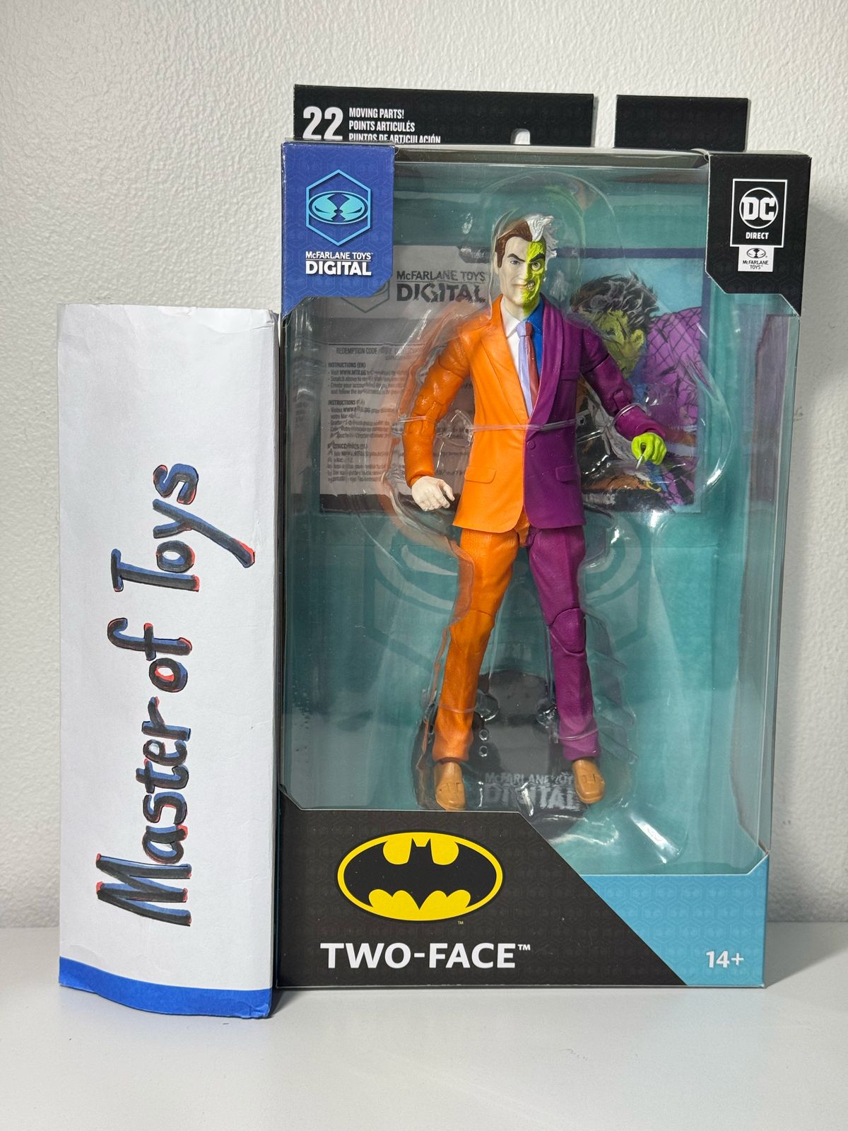 McFarlane DC Direct Two Face (DC: The Silver Age) - Ready Stock