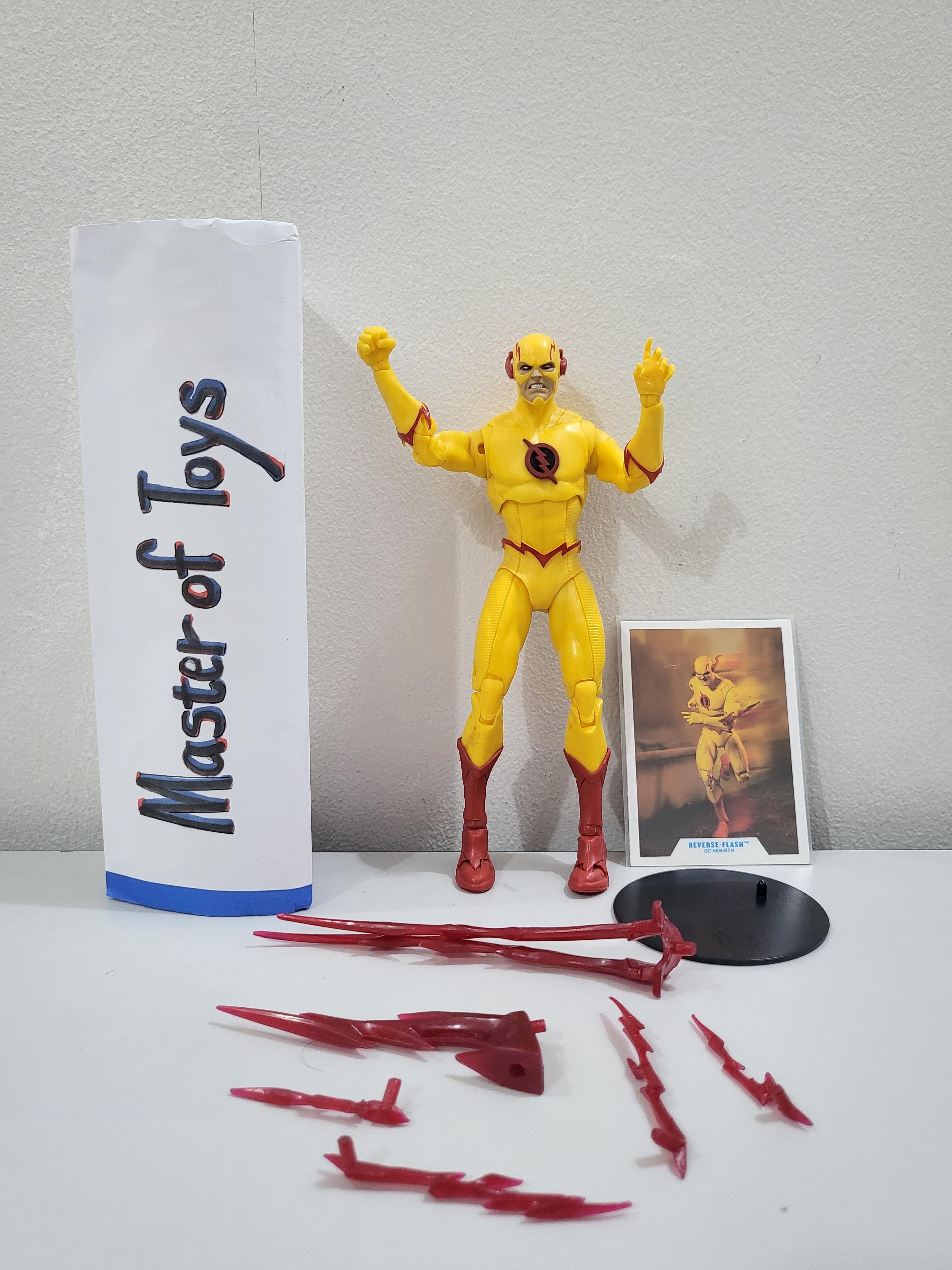 McFarlane DC Multiverse Reverse- Flash (DC Rebirth) No Box - Ready Stock