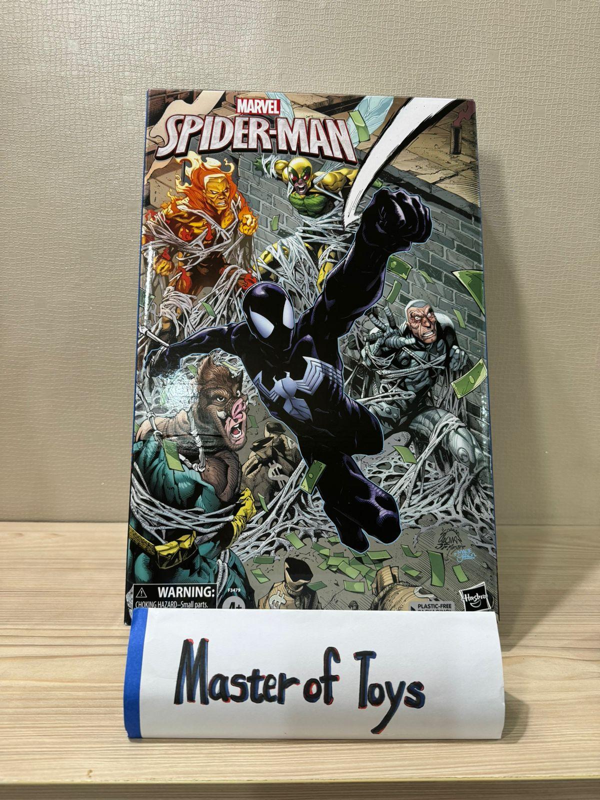 Hasbro Marvel Legends Series 5 in 1 Spiderman, Silvermane, Marvel's Human Fly, Monten Man, Marvel's Razorback - Ready Stock