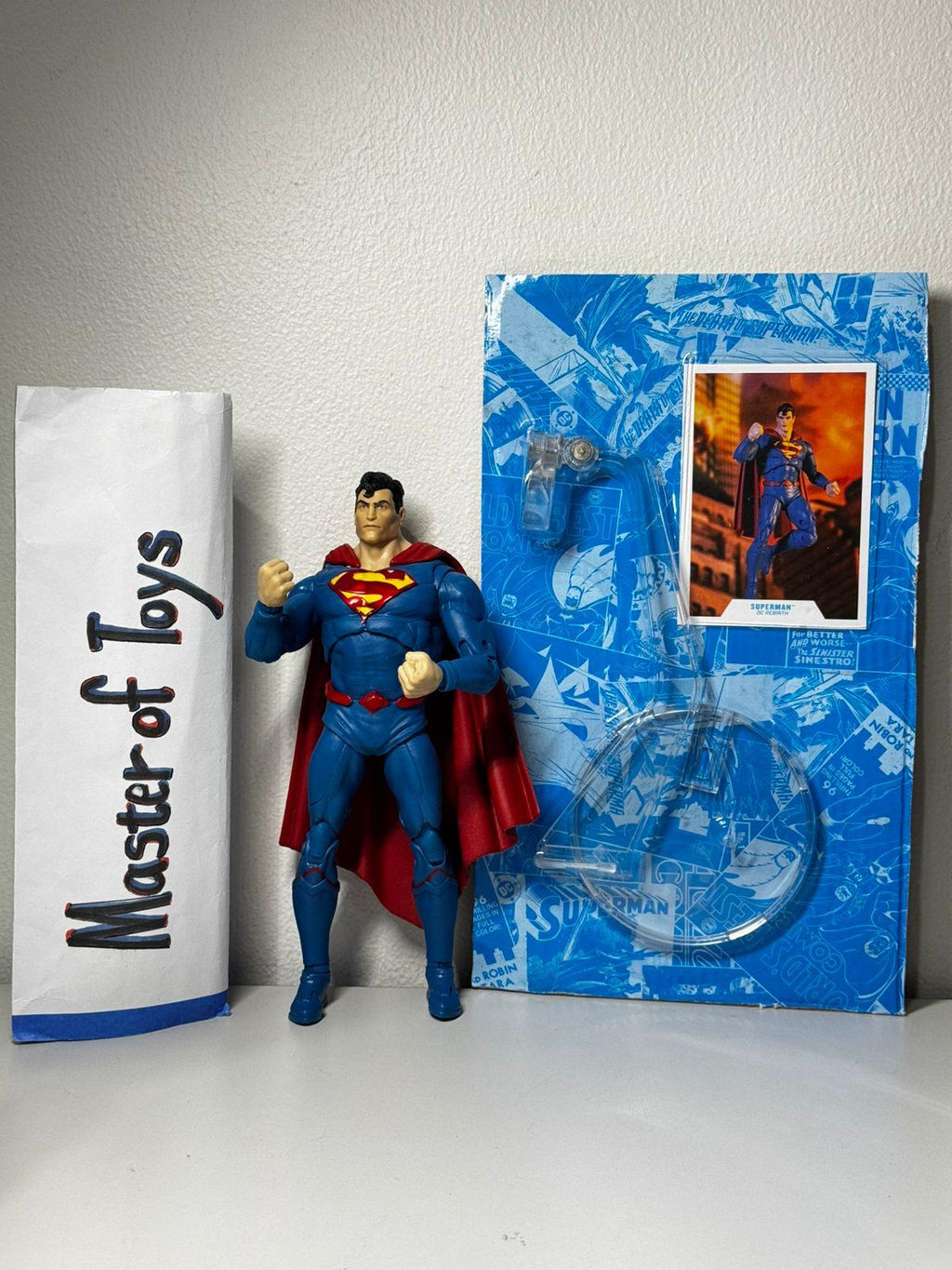 McFarlane DC Multiverse Superman (DC Rebirth) Only No Box - Ready Stock