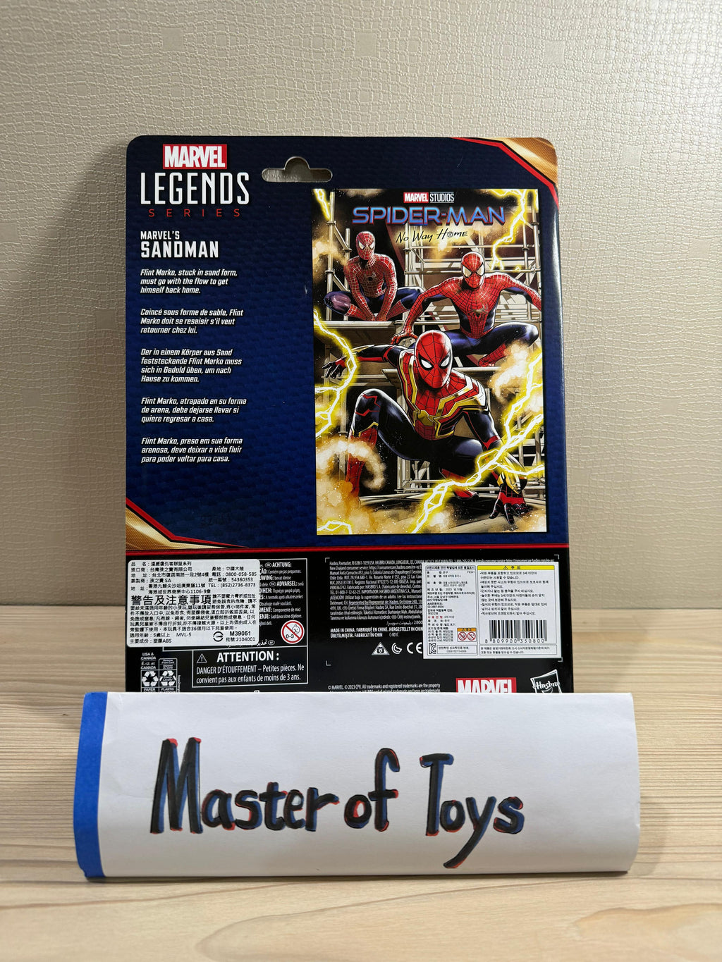 Hasbro Marvel Legends Series Spiderman No Way Home Marvel's Sandman - Ready Stock