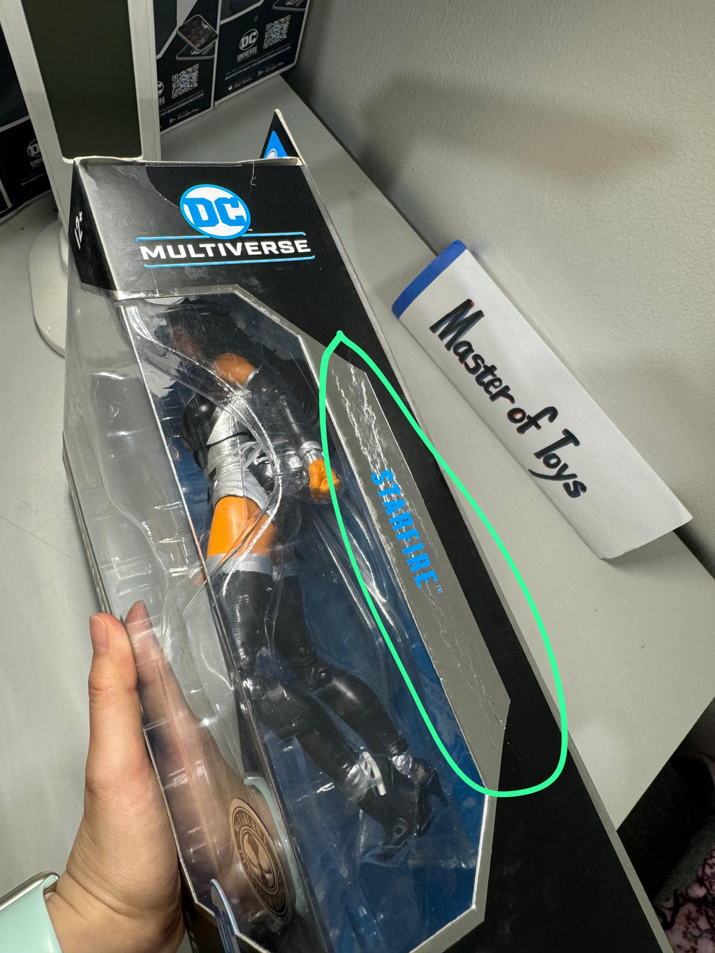 McFarlane Collector Edition DC Multiverse Starfire (DC Rebirth) #11 Platinum Edition - Ready Stock