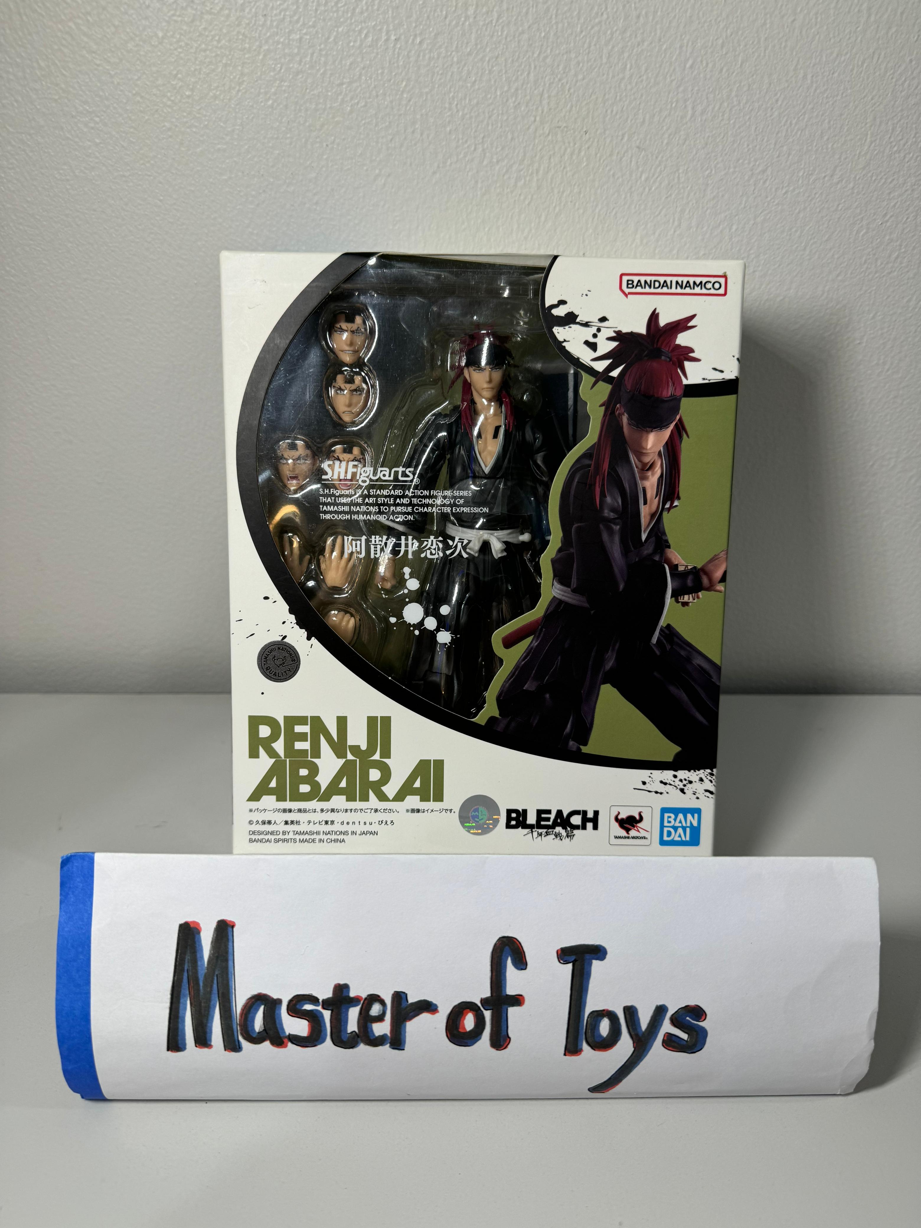Bandai S.H.Figuarts Bleach Renji Abarai - Ready Stock
