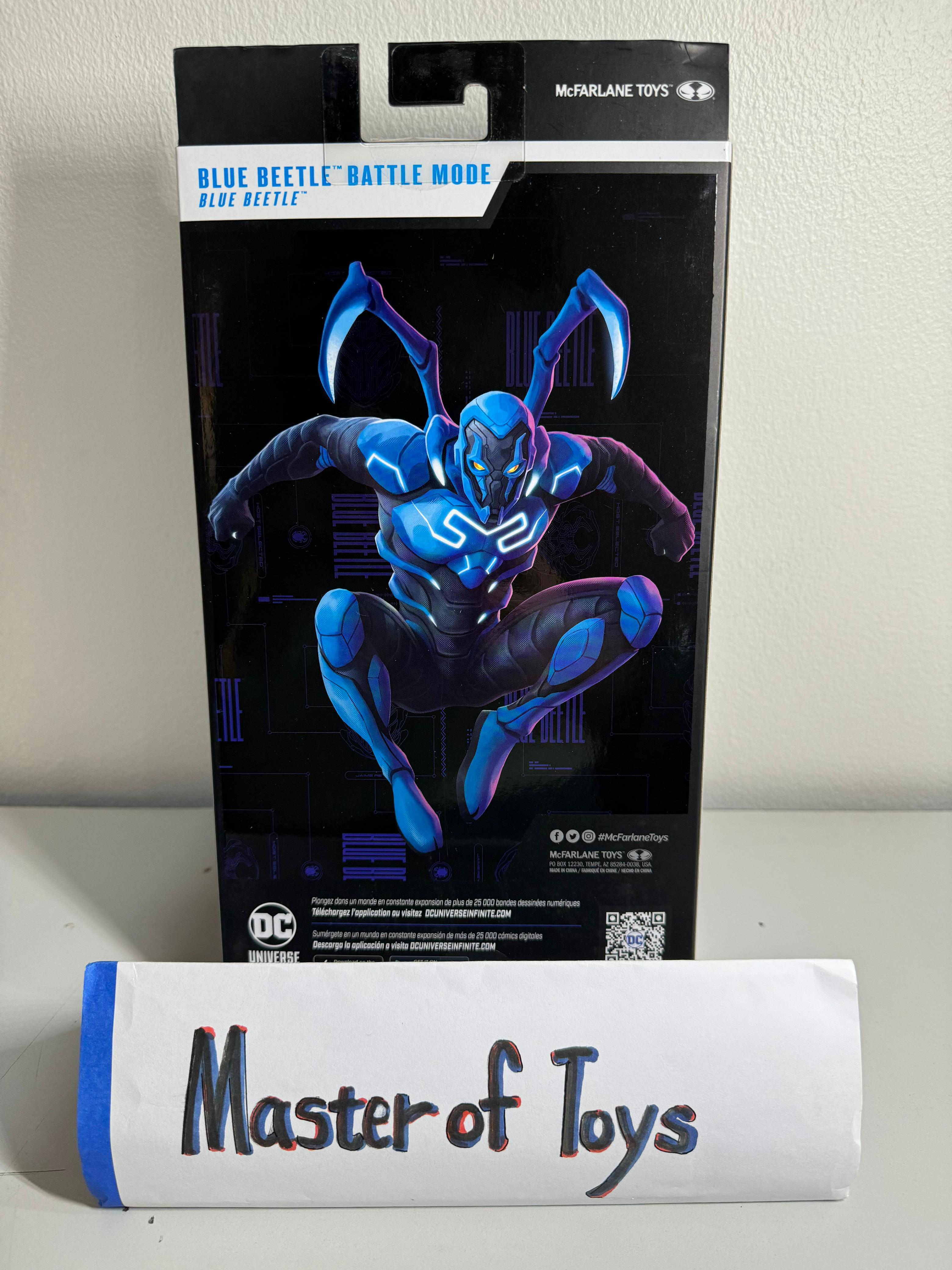 McFarlane DC Multiverse Blue Beetle Battle Mode ( Blue Beetle ) - Ready Stock