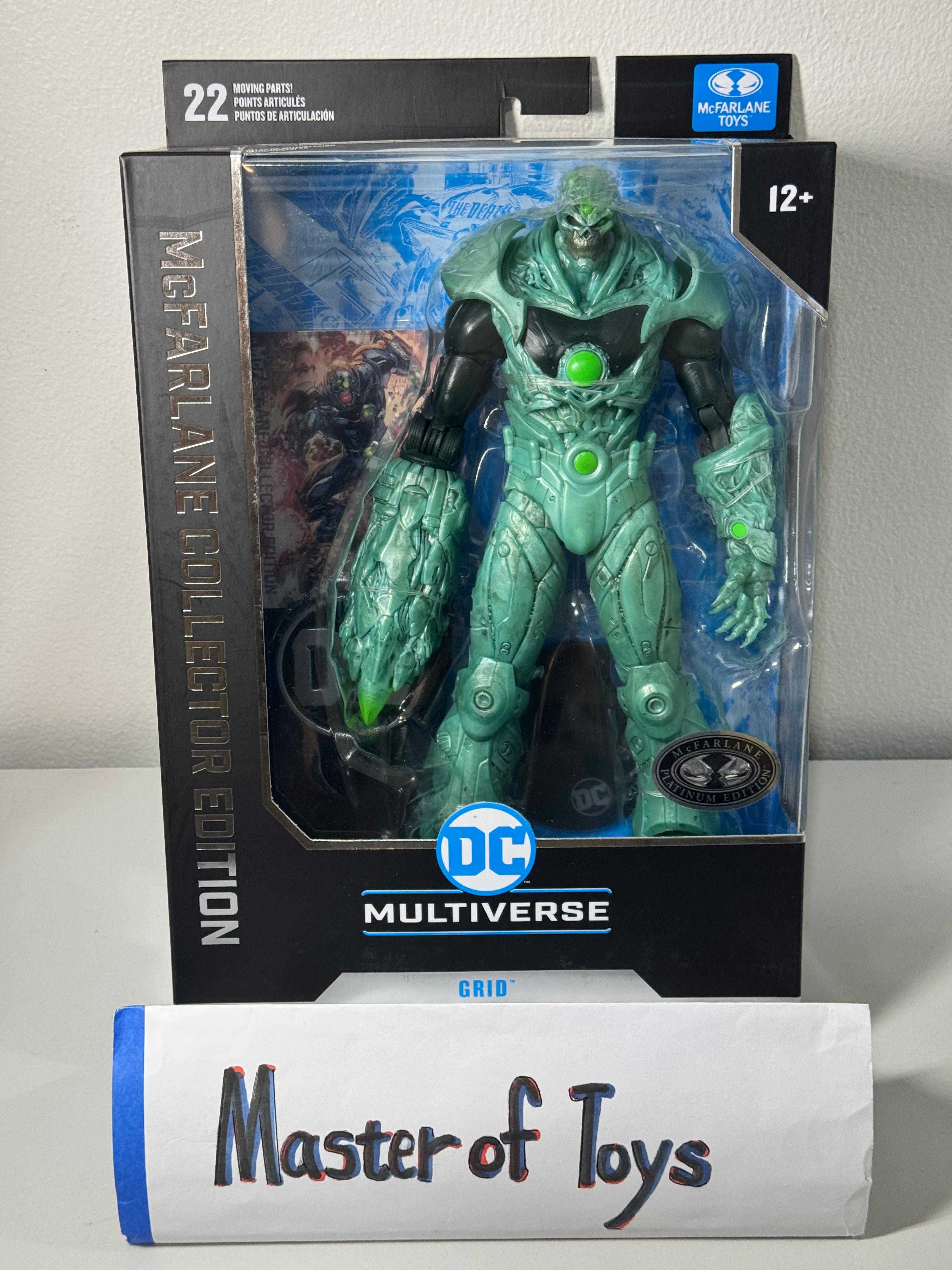 McFarlane Collector Edition DC Multiverse Grid (Forever Evil) #29 Platinum Edition - Ready Stock