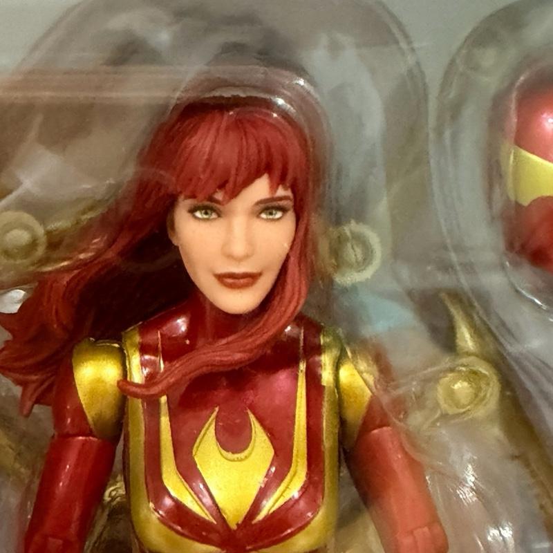 Hasbro Marvel Legends Spiderman Magic The Gathering Mary Jane Watson (Iron Spider) Stark Upgrade - Ready Stock