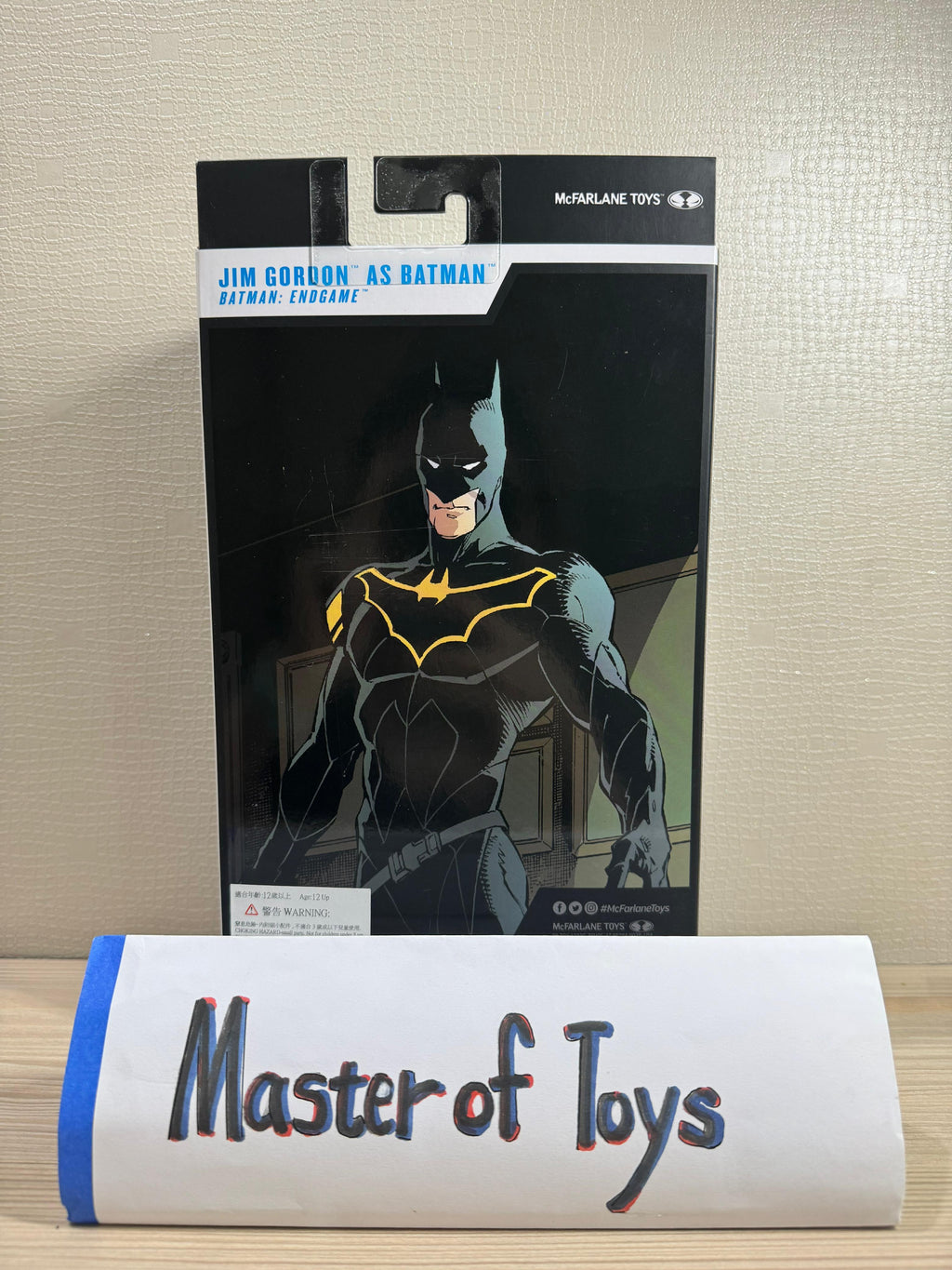 McFarlane DC Multiverse Jim Gordon as Batman (Batman: Endgame) - Ready Stock