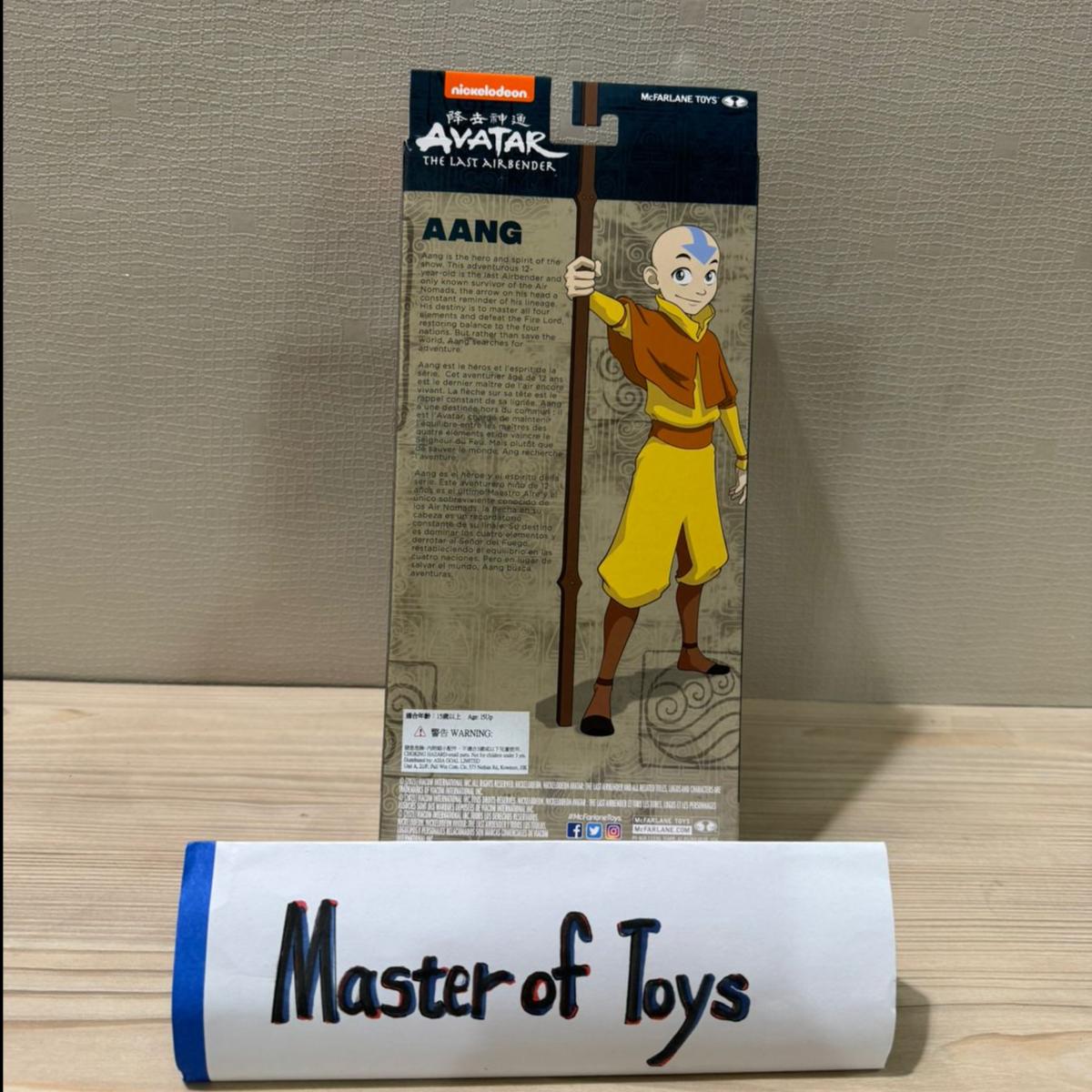 McFarlane Toys Nickelodeon Avatar The Last Airbender Aang 7 inch - Ready Stock