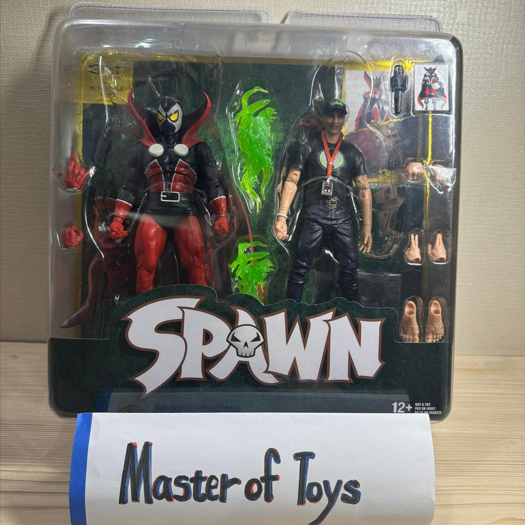 McFarlane Spawn & Todd McFarlane Original Drawing from 1977 - Ready Stock