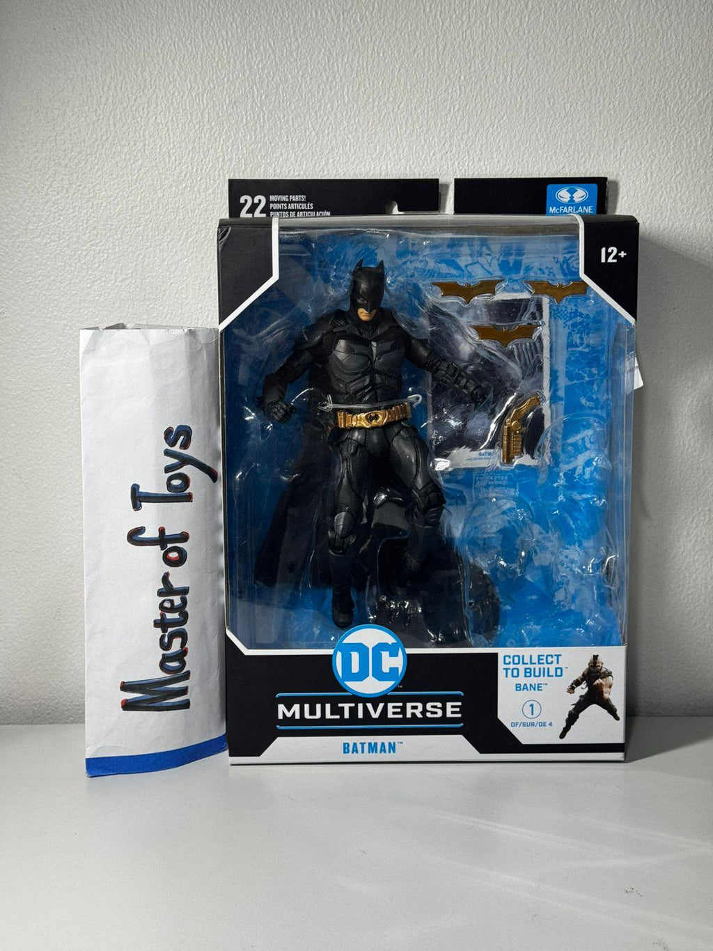 McFarlane DC Multiverse Batman Only No CTB Bane B (The Dark Knight Trilogy) - Ready Stock
