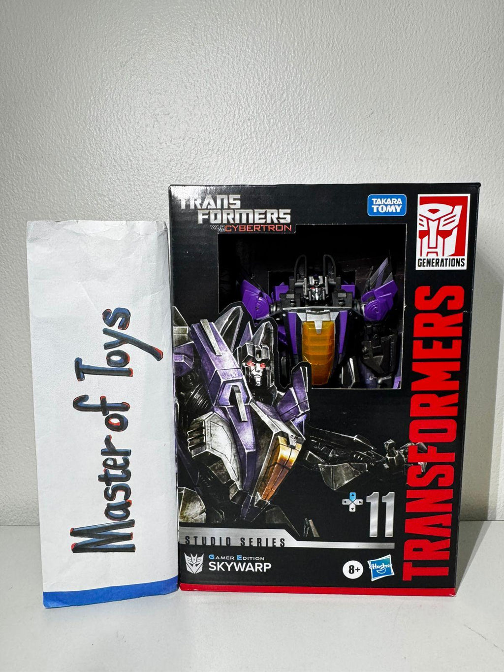 Hasbro Transformers War for Cybertron Studio Series Gamer Edition Skywarp 11 - Ready Stock