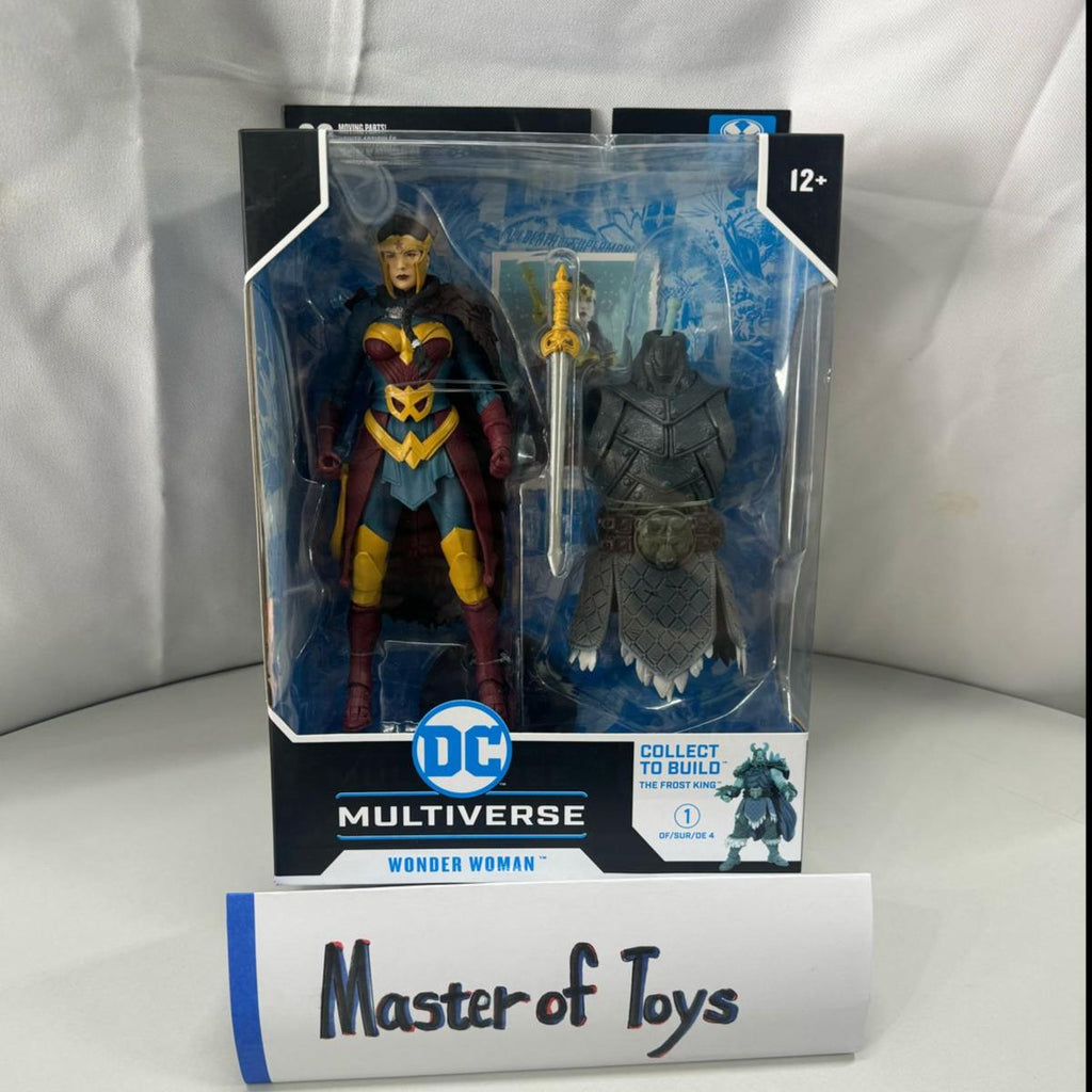 McFarlane DC Multiverse Wonder Woman Endless Winter with CTB The Frost King - Ready Stock