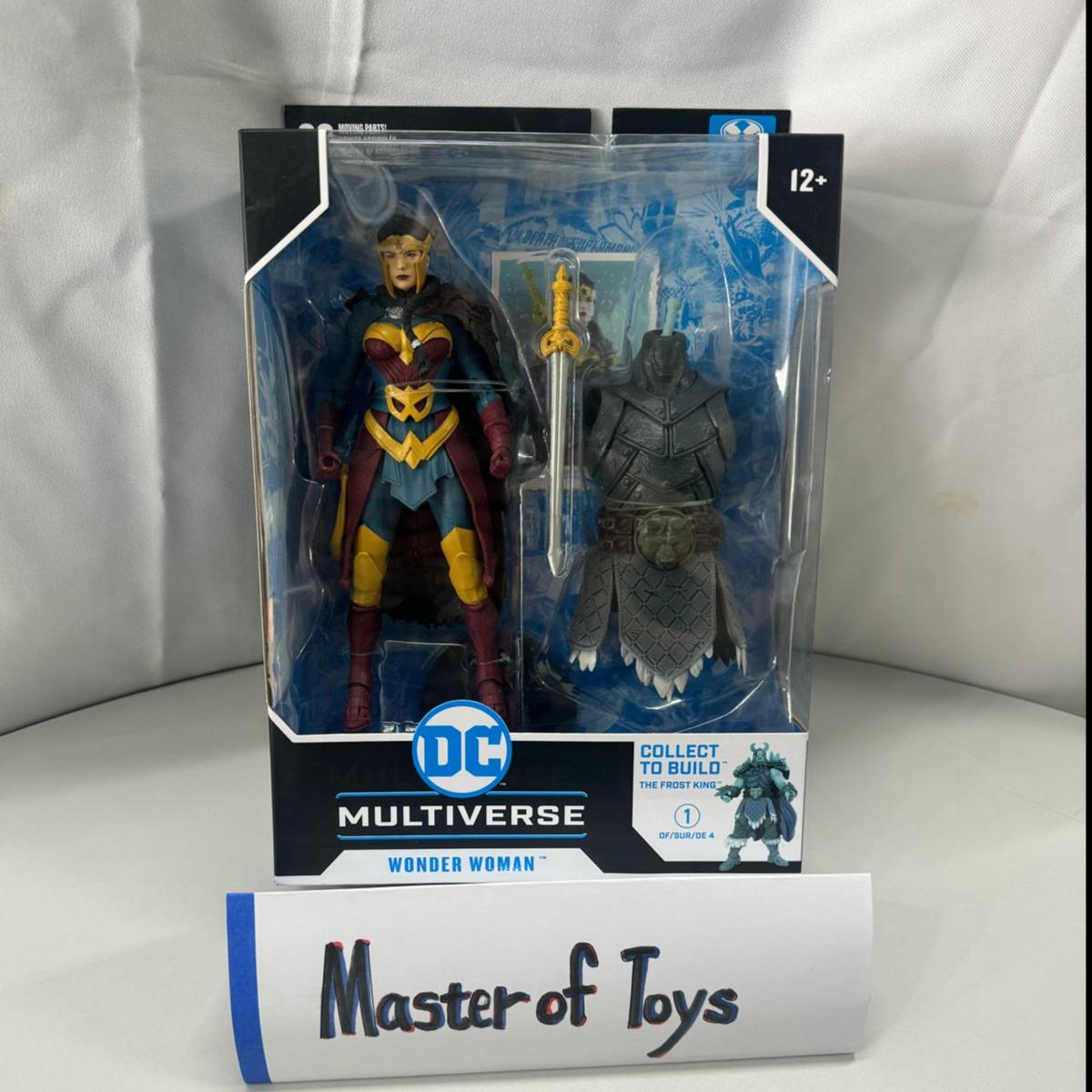 McFarlane DC Multiverse Wonder Woman Endless Winter with CTB The Frost King - Ready Stock