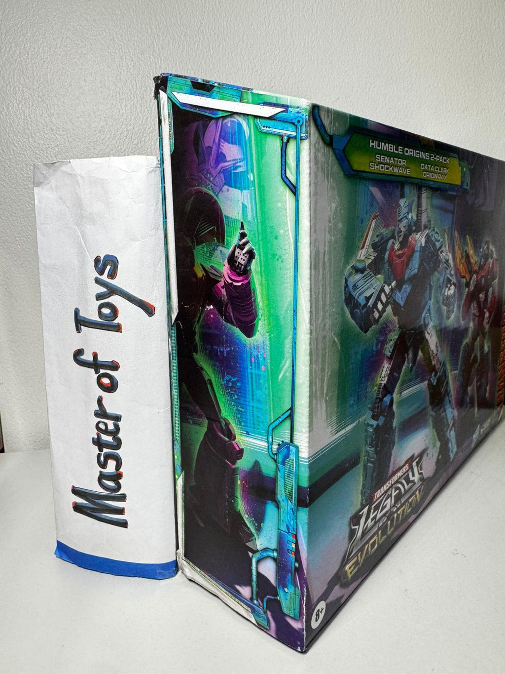 Hasbro Transformers Legacy Evolution Humble Origins 2-Packs Senator Shockwave | Data Clerk Orion Pax - Ready Stock